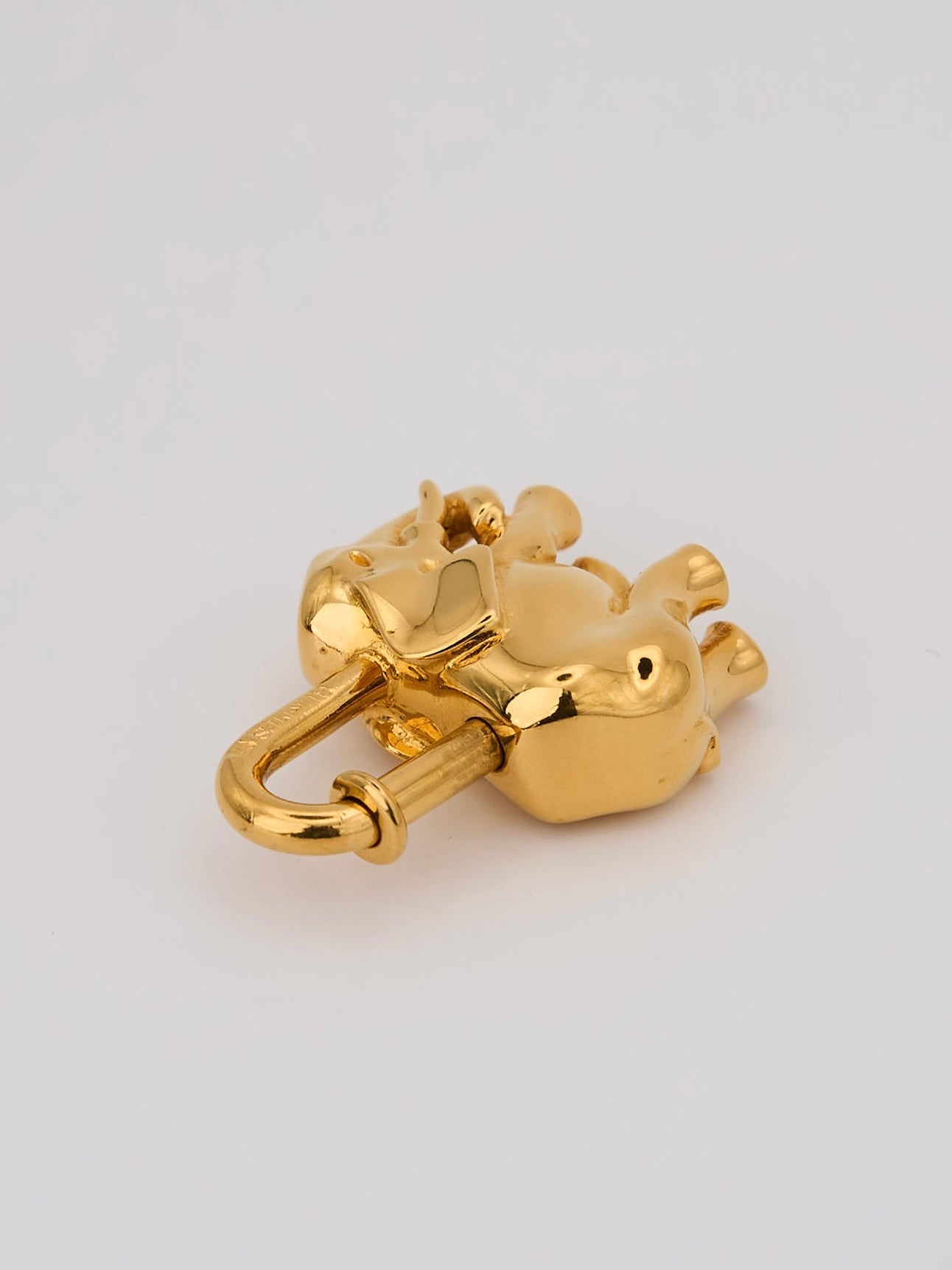 Hermes| Cadena Lock Gold 1997 Elephant