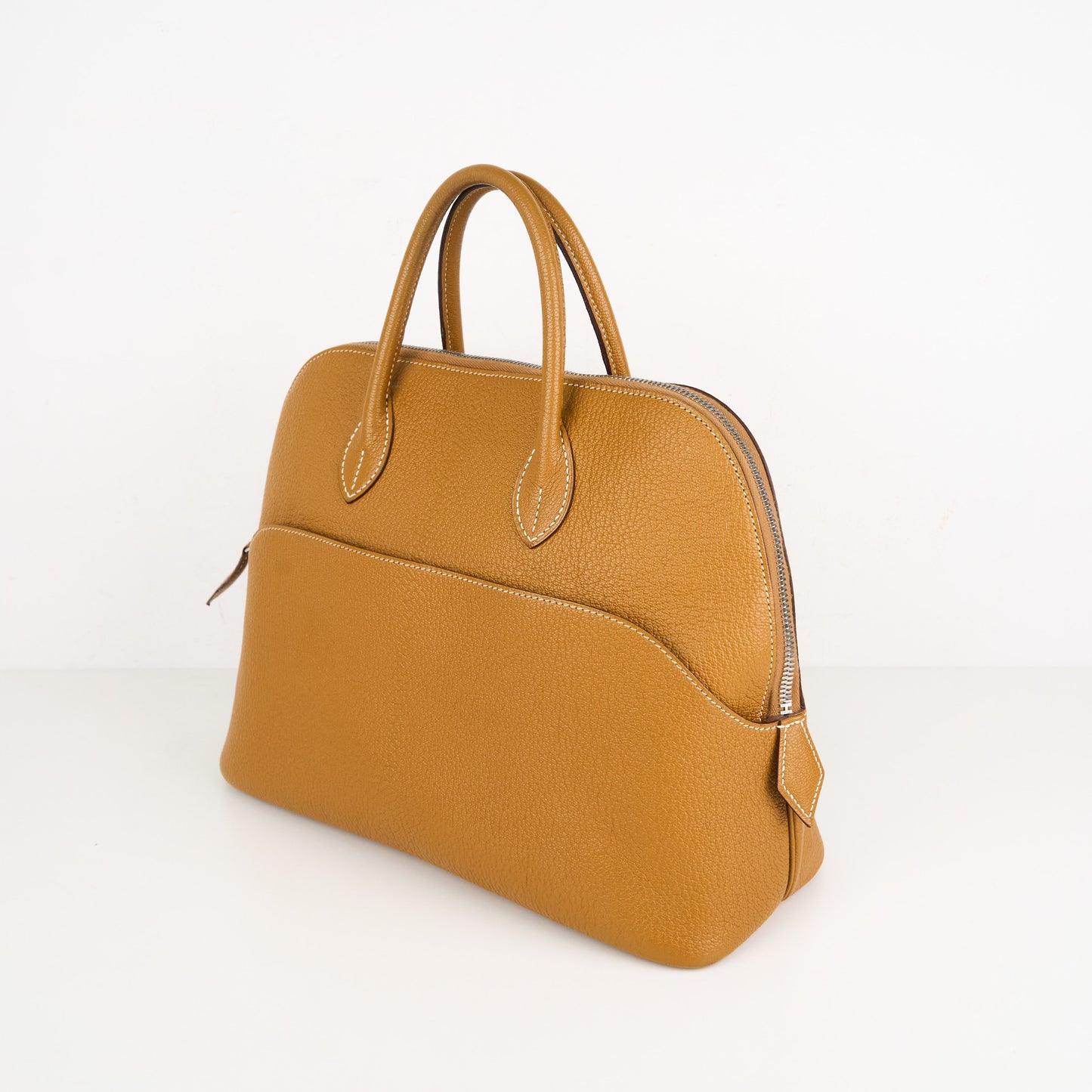 Hermes|Bolide 1923-30 Handbag Coromandel Cherve Caramel 2006
