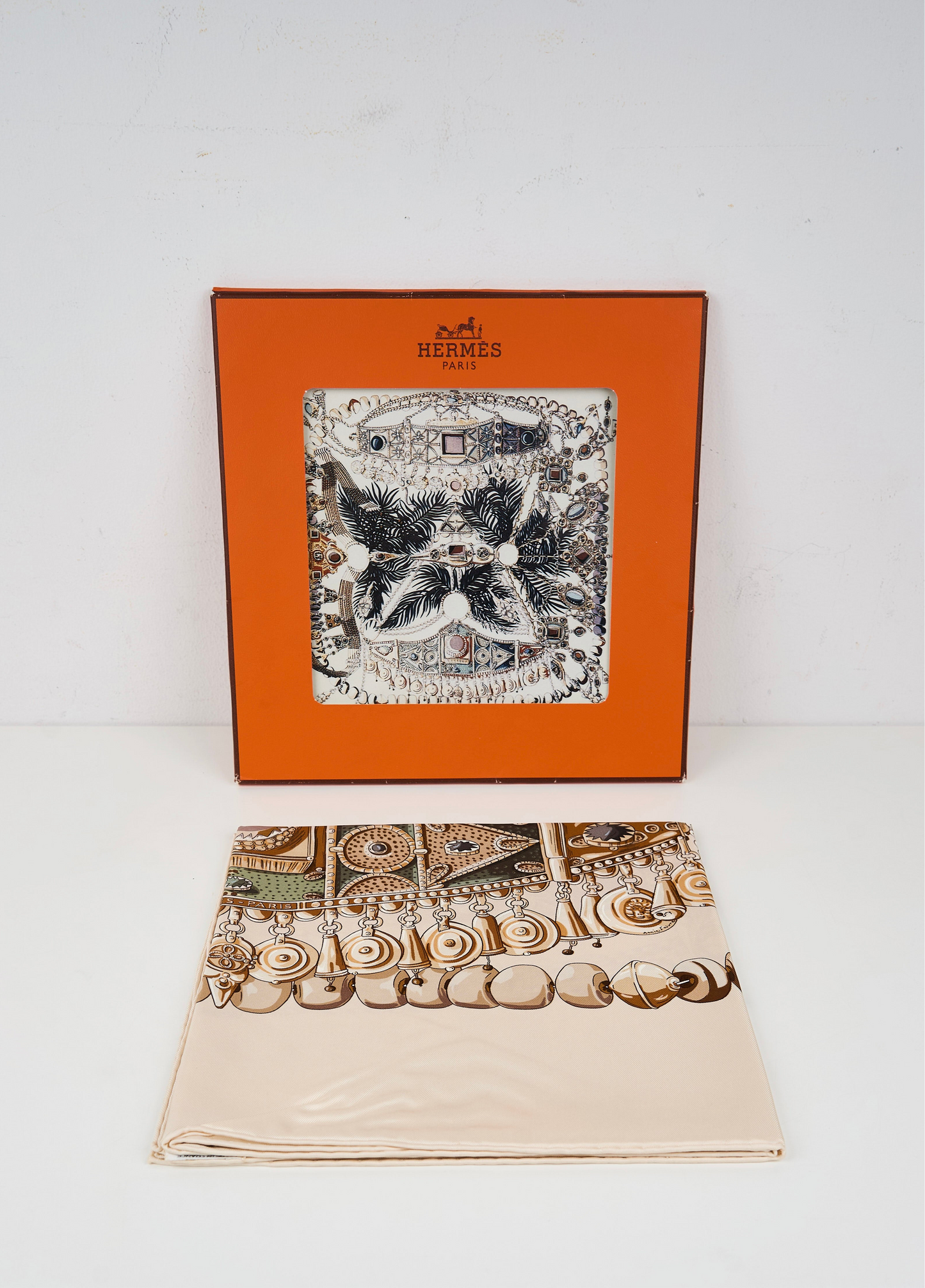 Hermes | Silk Scarf Carre 90 Terre Precious