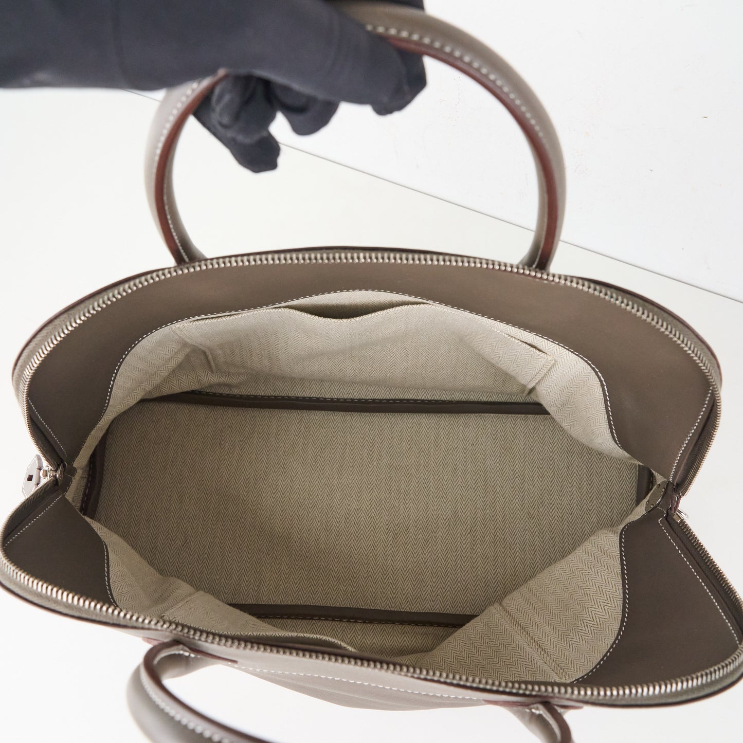 Hermes|Bolide relax 35 Sikkim Handbag Etain 2012
