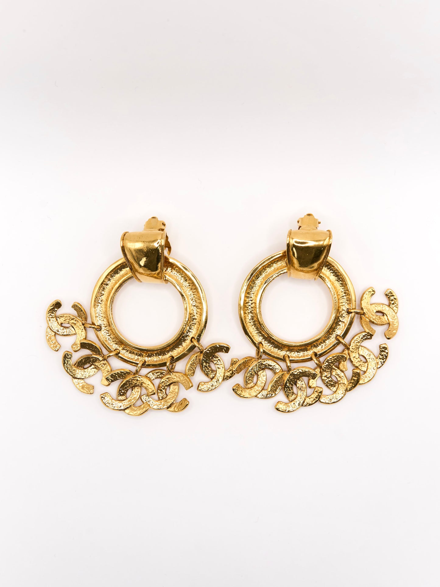 Chanel| Coco Mark 2 Way Vintage Earring 94P