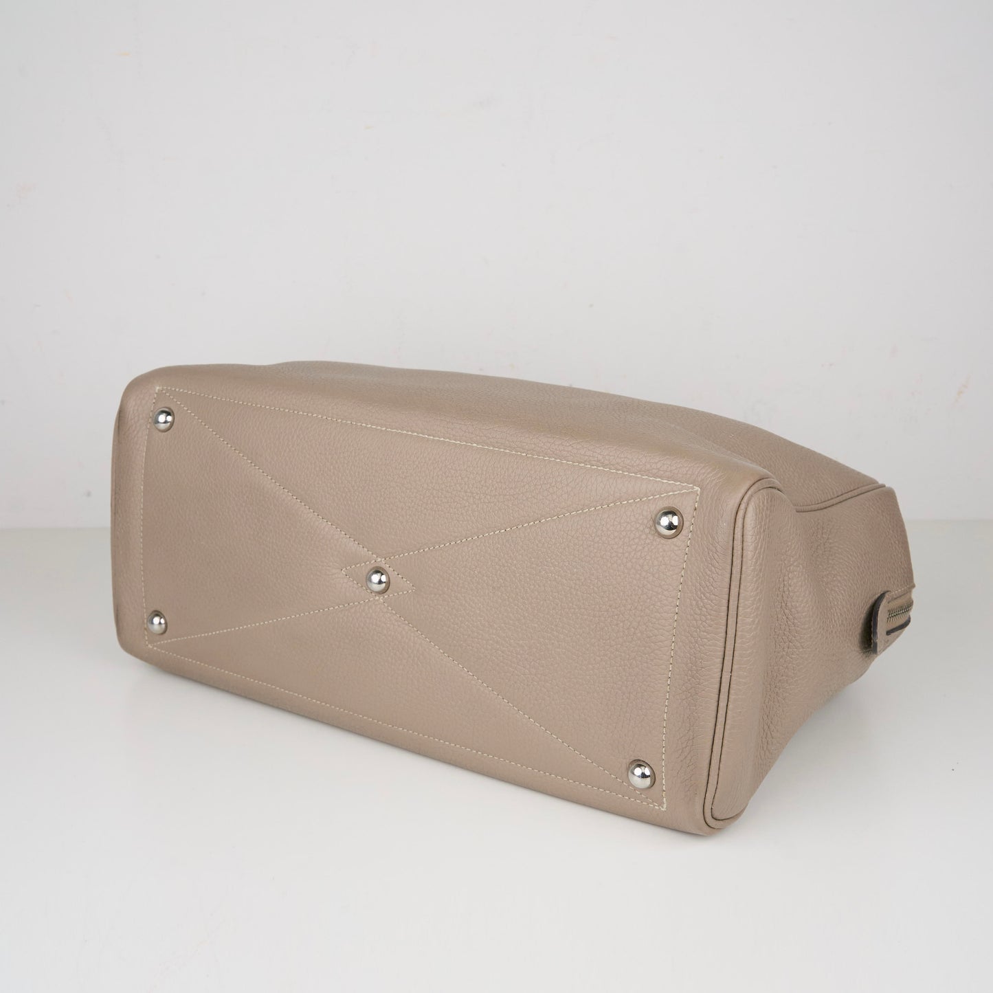 Hermes| Victoria Ⅱ 35 Gris Tourterelle Taurillon Clemence 2015