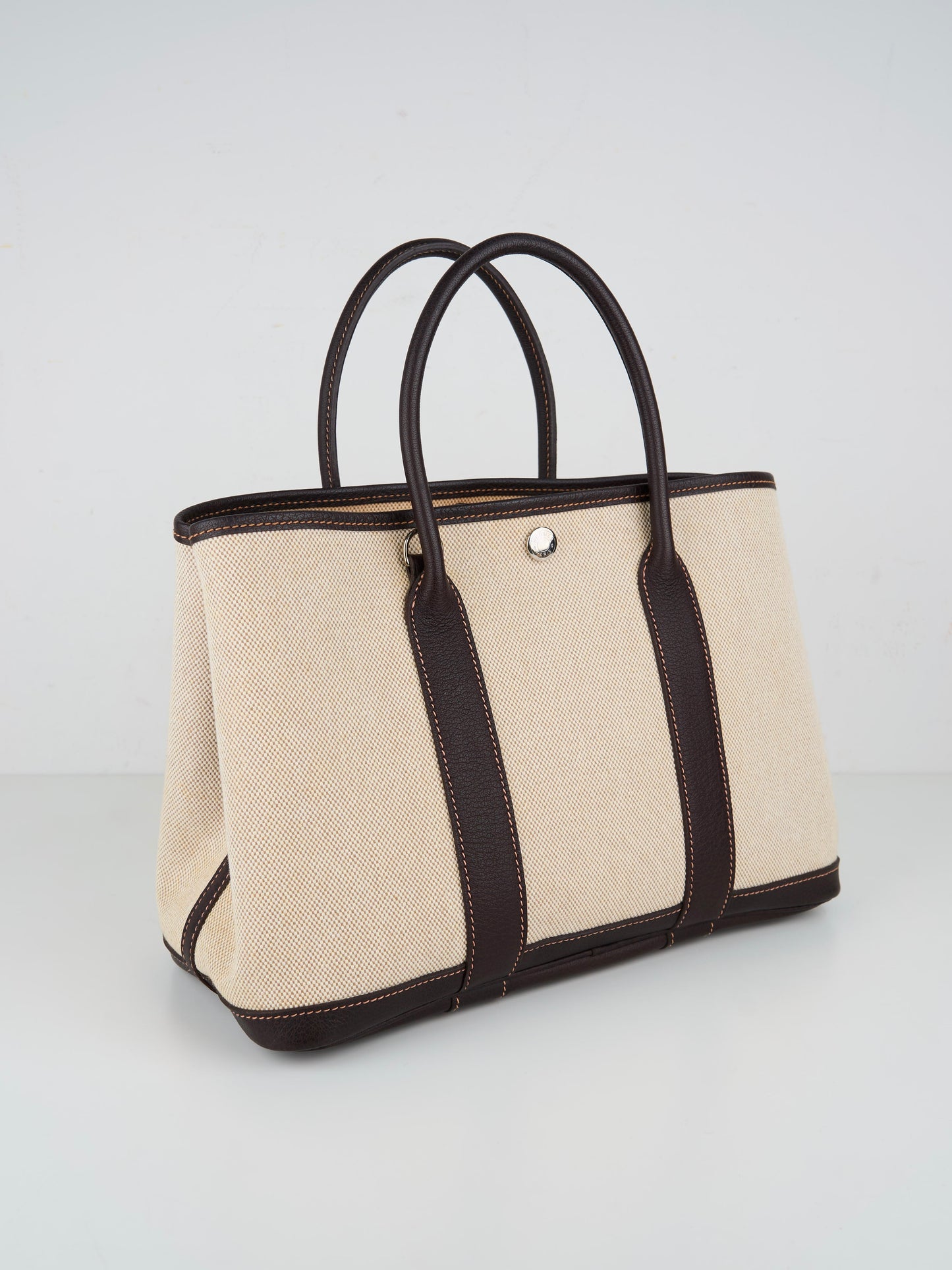 Hermes| Garden Party TPM canvas 2-way Handbag 2005