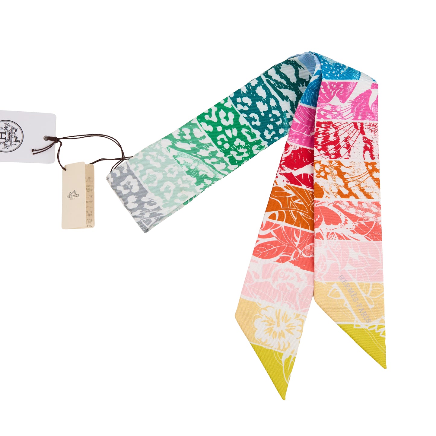 Hermes | Jungle Love Rainbow Twilly
