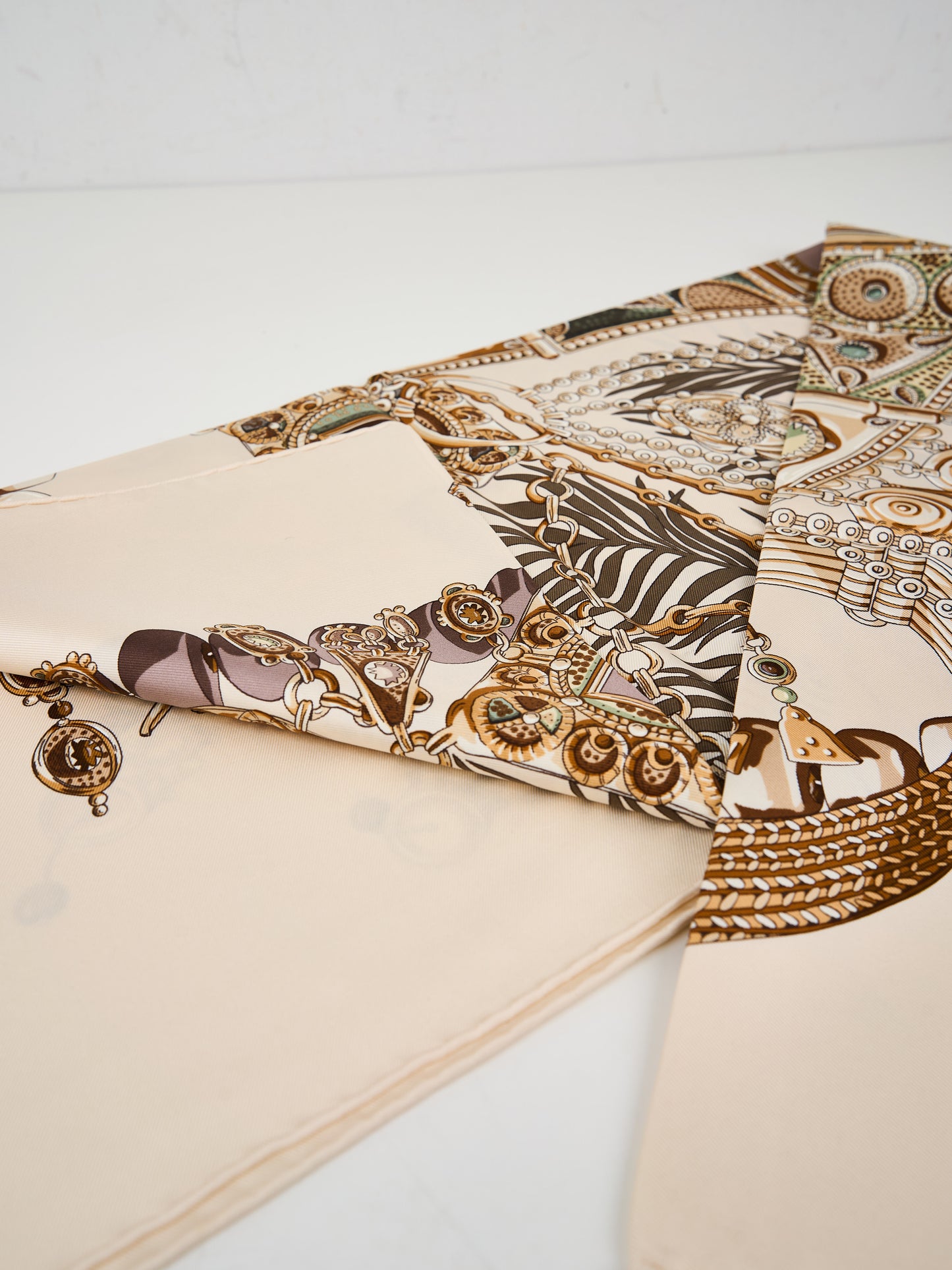 Hermes | Silk Scarf Carre 90 Terre Precious