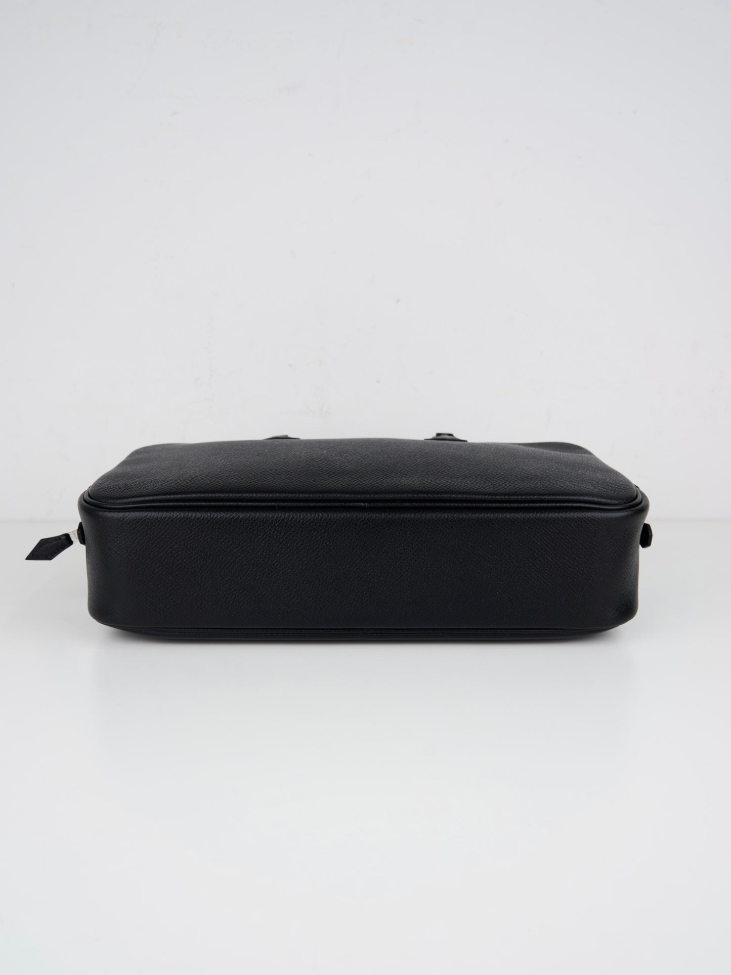 Hermes|Plume elan 28 Handbag Black Epsom 2005