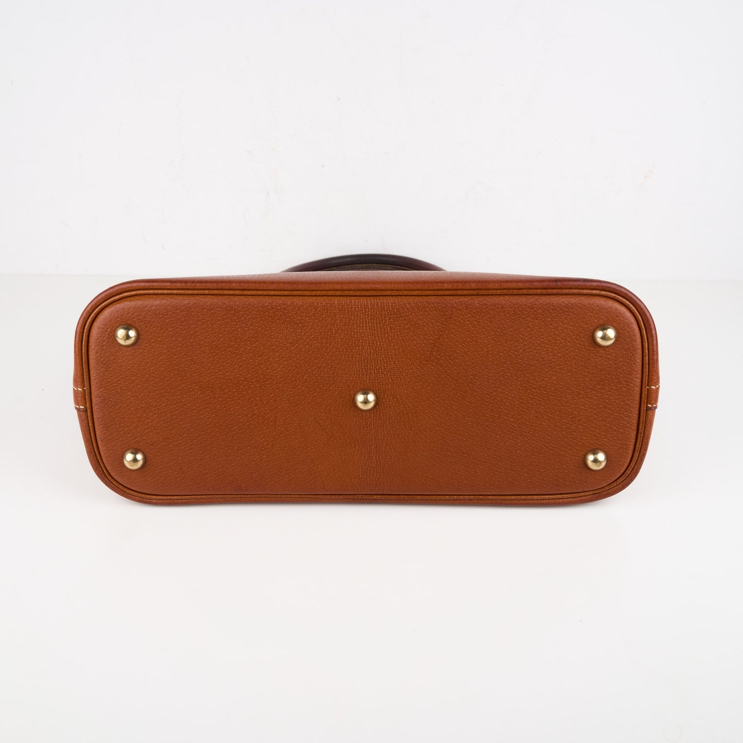 Hermes|Bolide 31 2-way Handbag Pig Skin Peau De Porc Toffee 2001