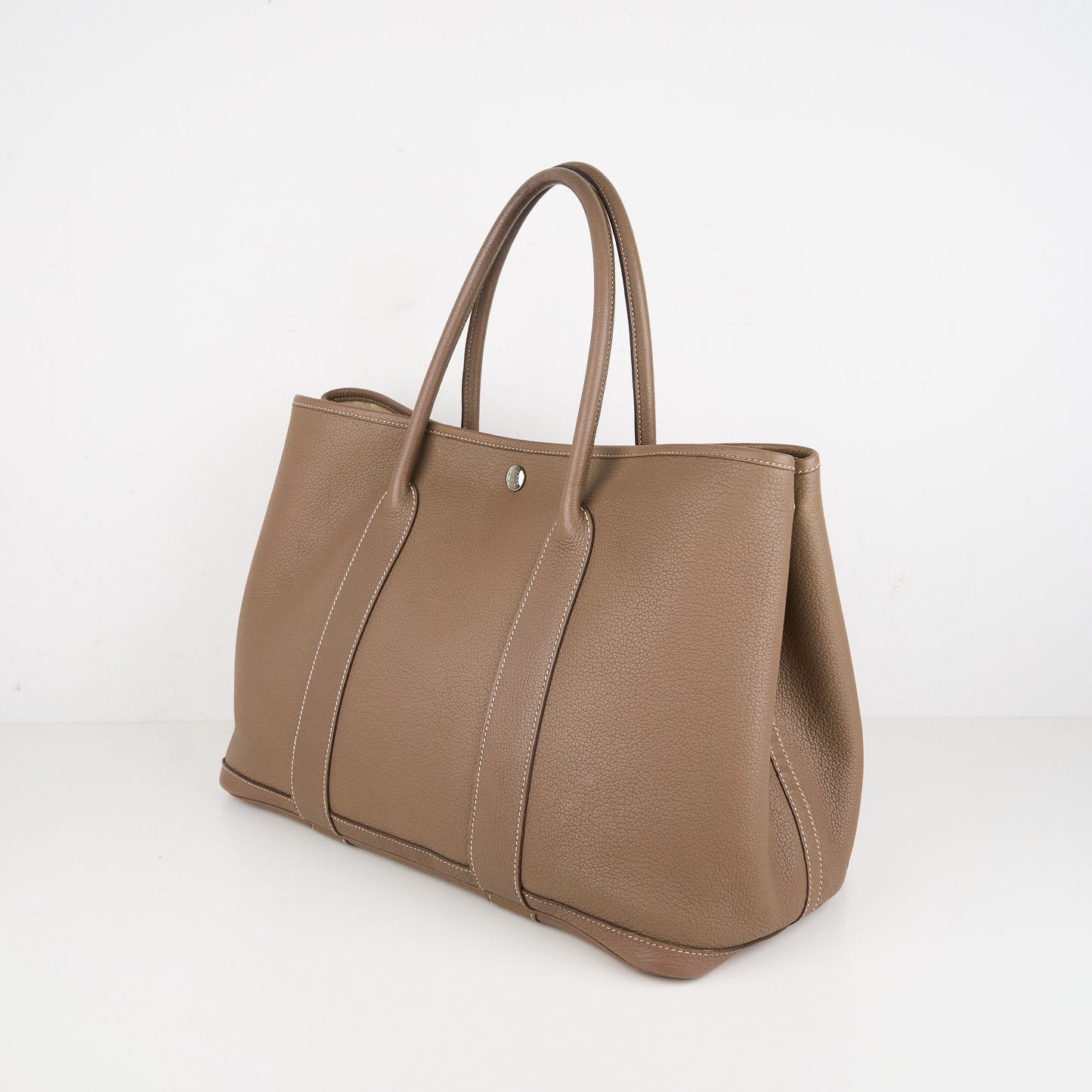 Hermes| Garden Party PM Handbag Negonda Etoupe 2008