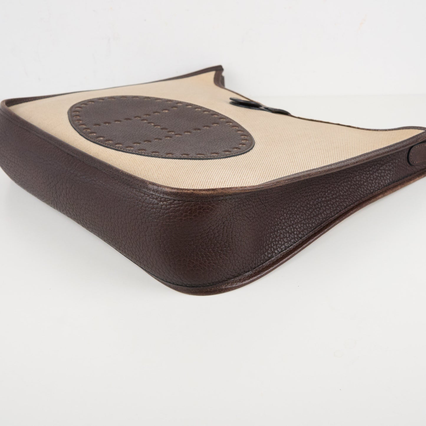 Hermes| Evelyne GM Shoulder bag Fjord Ebene Toile 1999