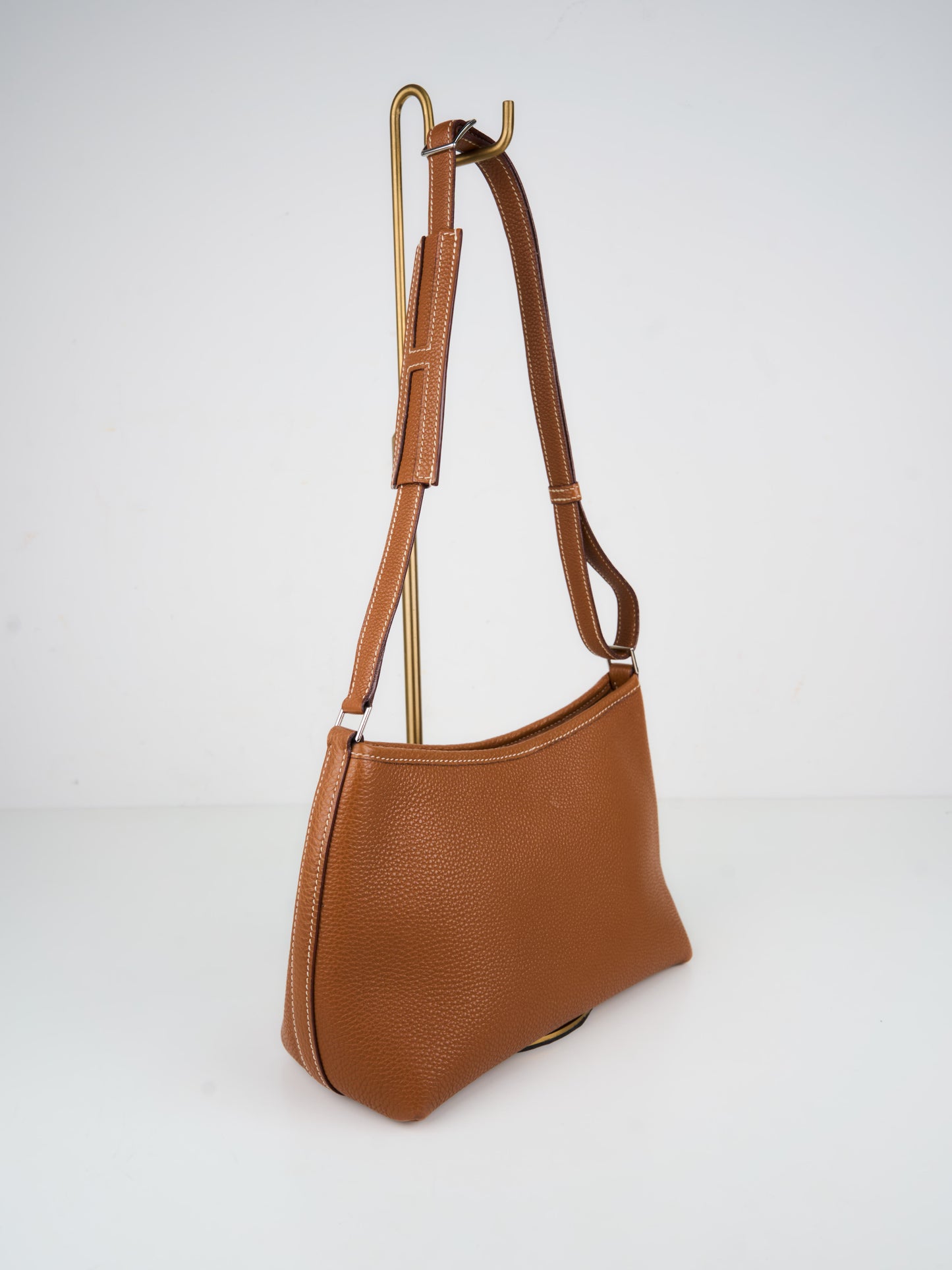Hermes| Berlingot Shoulder Bag Gold Togo 2003