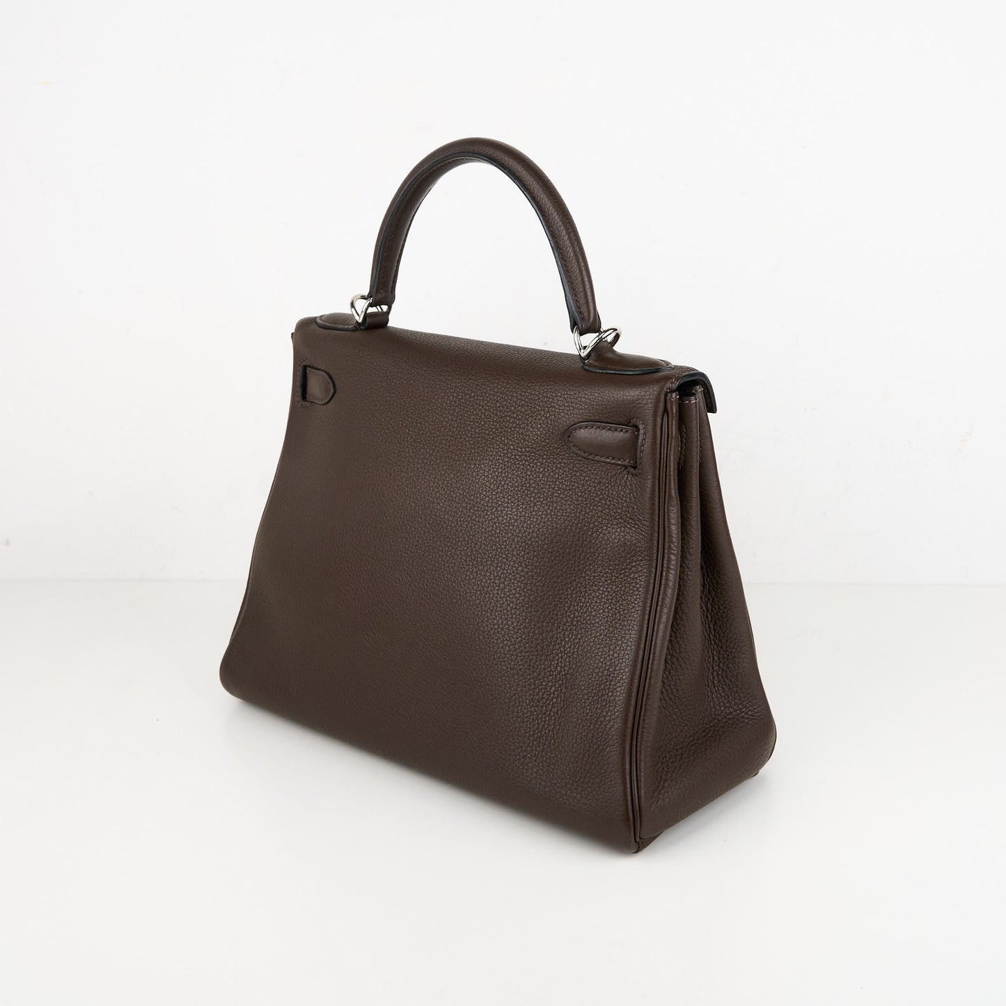Hermes| Kelly 28 Handbag Togo Chocolate 2007