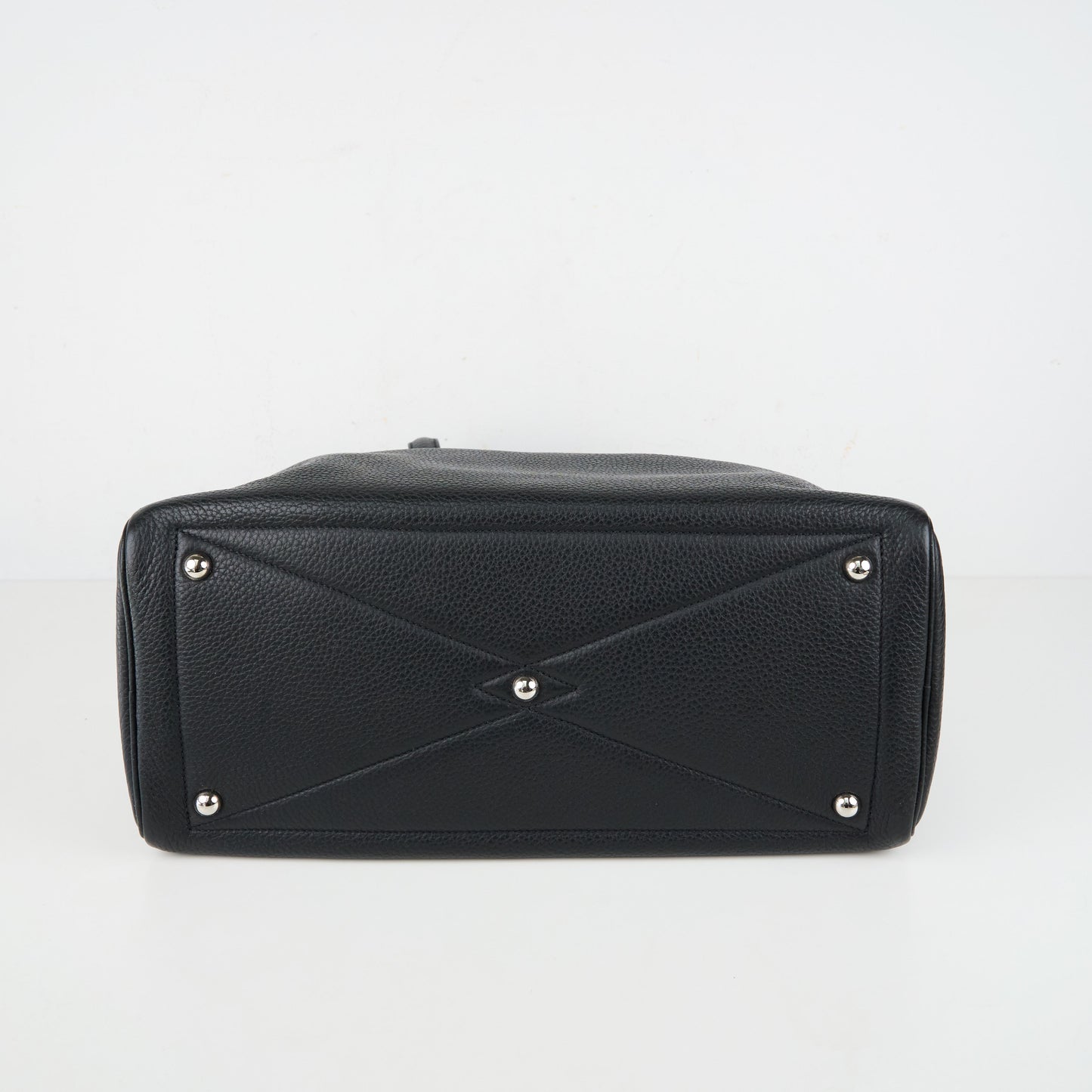 Hermes| Victoria 35 Handbag Togo Black 2011
