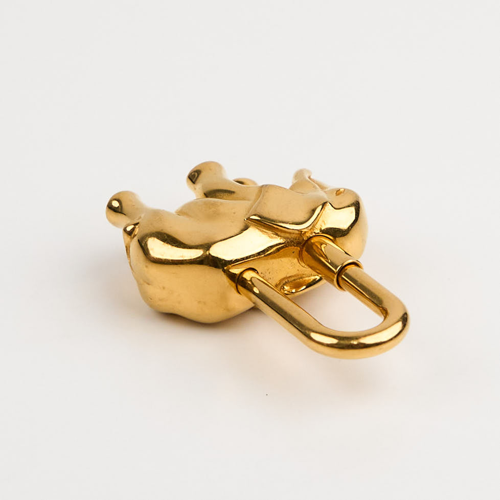 Hermes| Cadena Lock Gold Elephant 1988