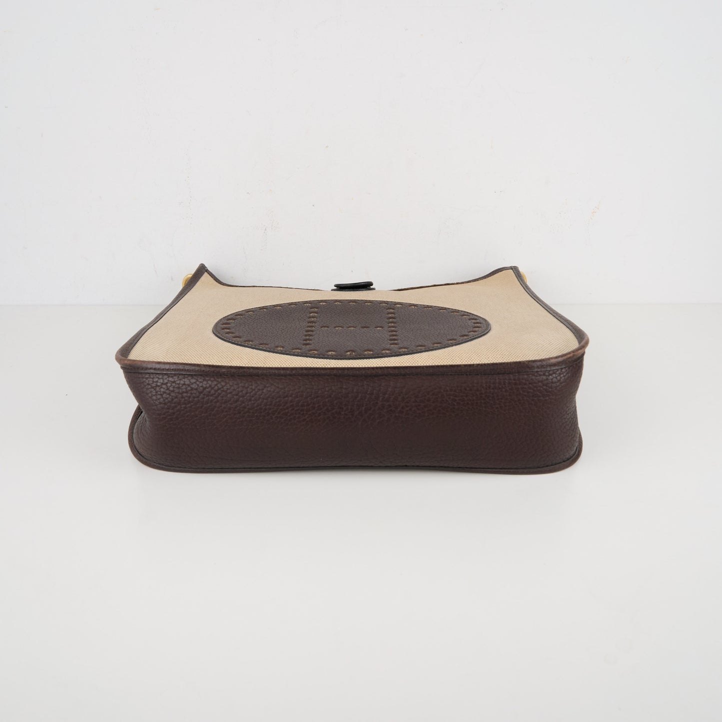 Hermes| Evelyne GM Shoulder bag Fjord Ebene Toile 1999