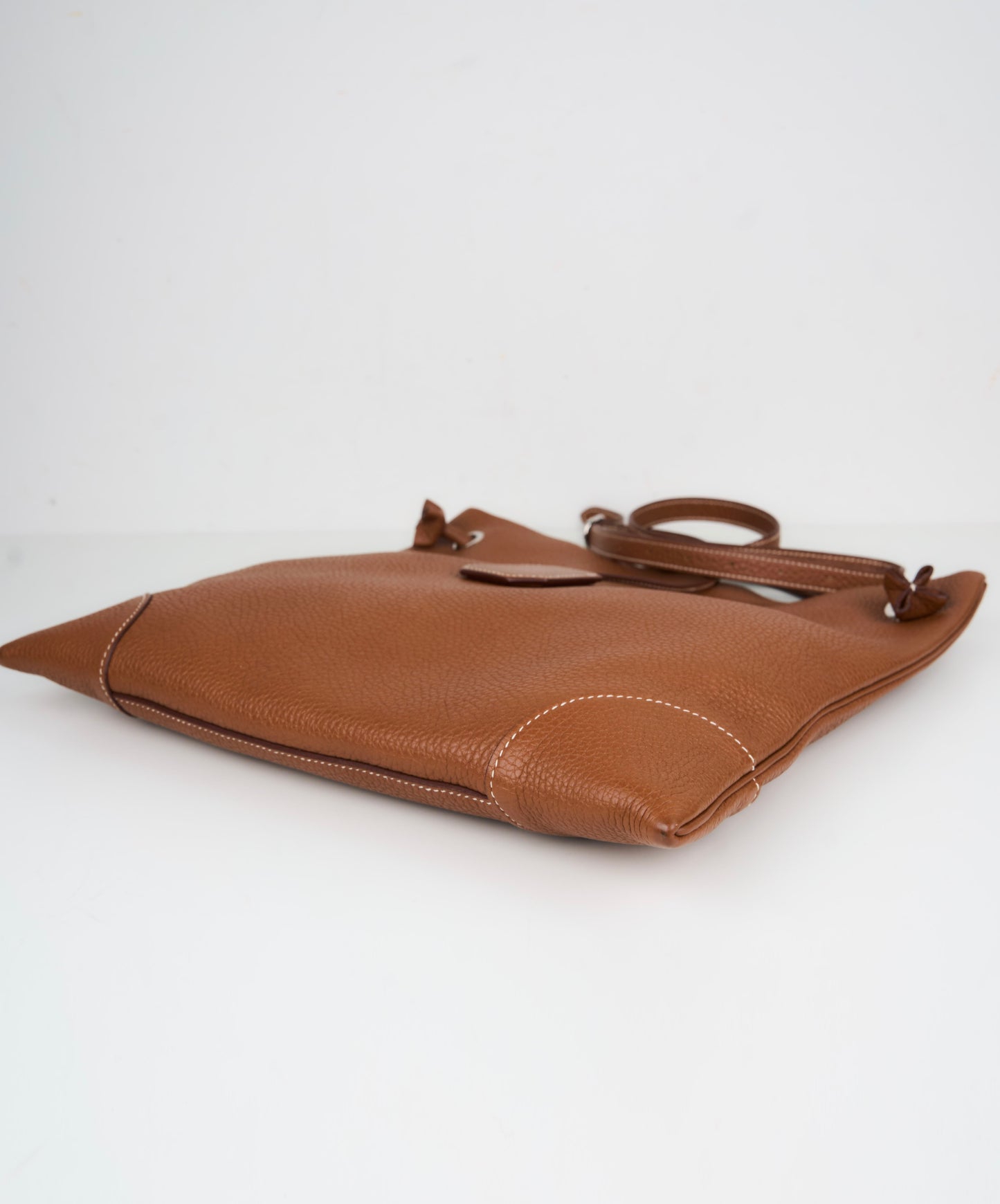 Hermes| Silky City shoulder bag Gold Togo 2020