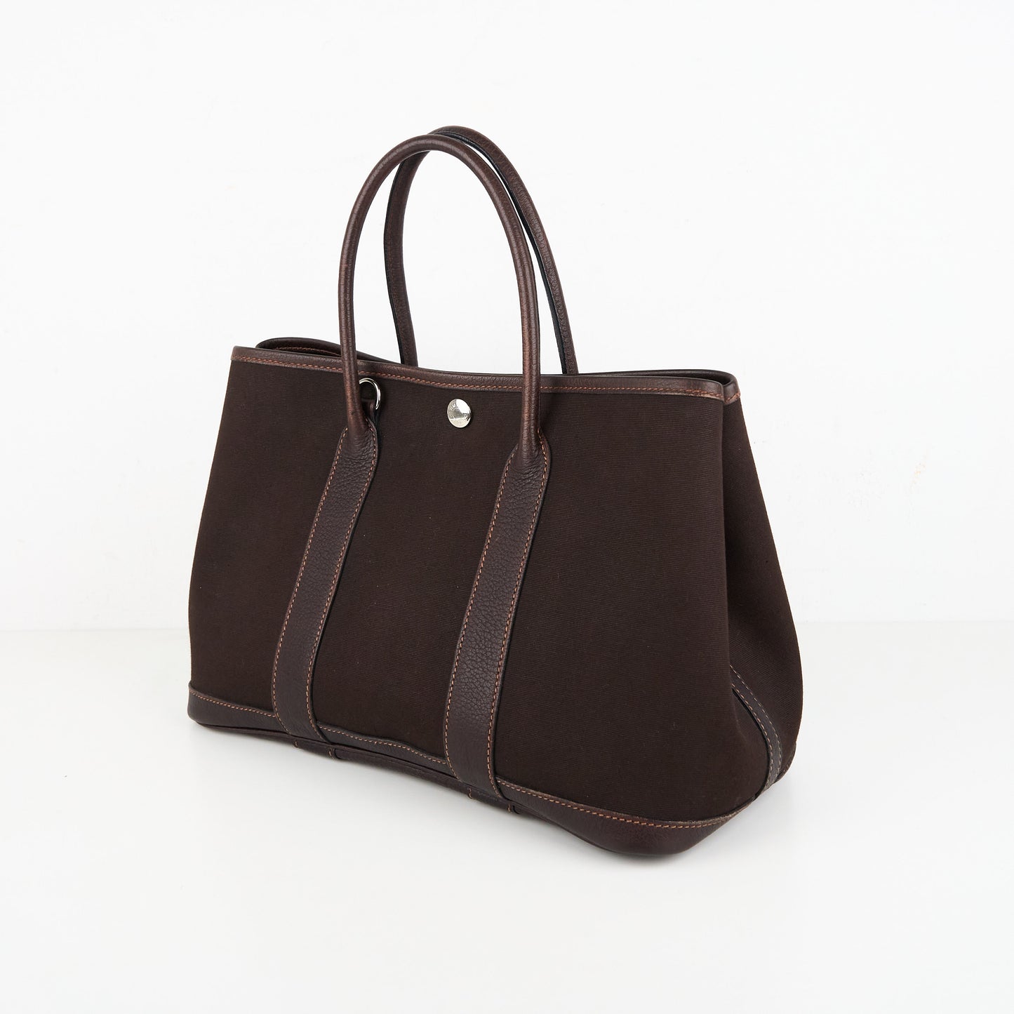 Hermes| Garden Party TPM 2-Way Handbag Toile 2004