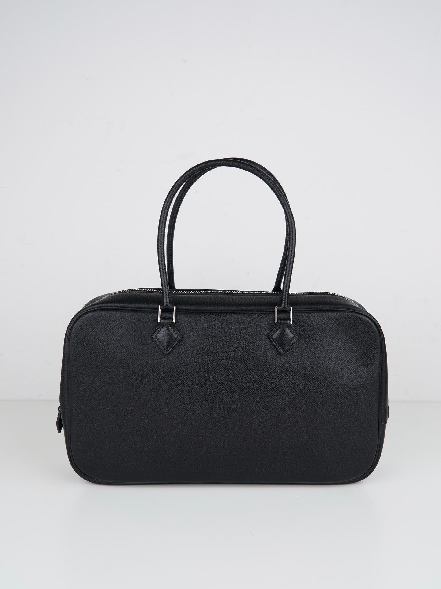 Hermes|Plume elan 28 Handbag Black Epsom 2005