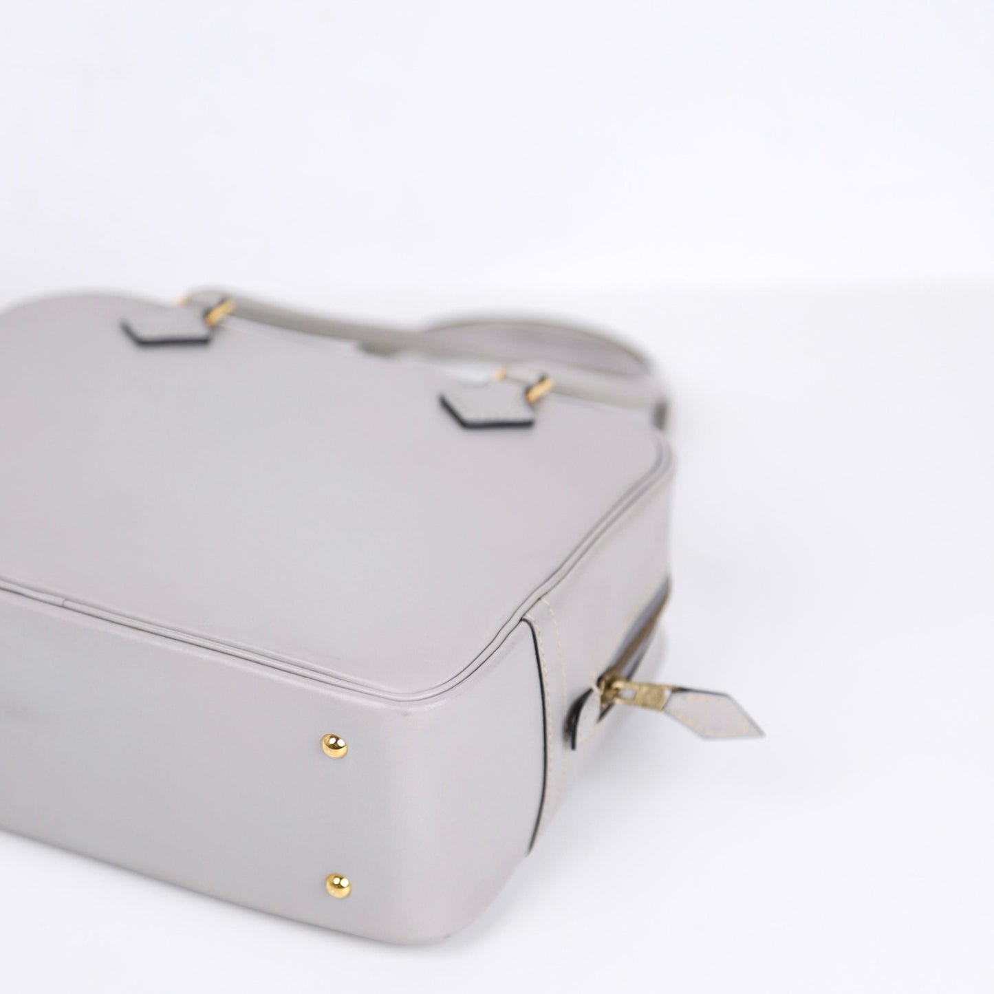 Hermes| Plume Mini Handbag Plume 20 Box Calf Gris Perle 2011