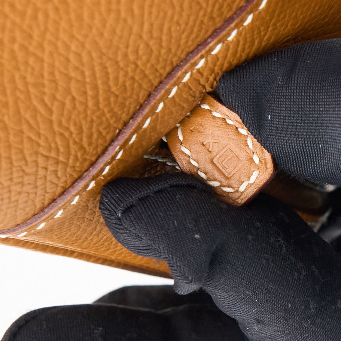 Hermes|Plume elan 28 Handbag Gold Epsom 2008