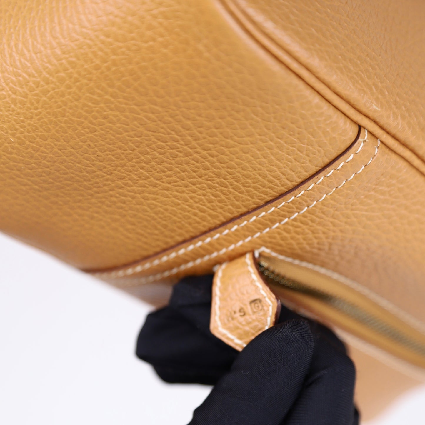 Hermes| Plume 32 Handbag Naturel Sable Vachette Ardennes 2003