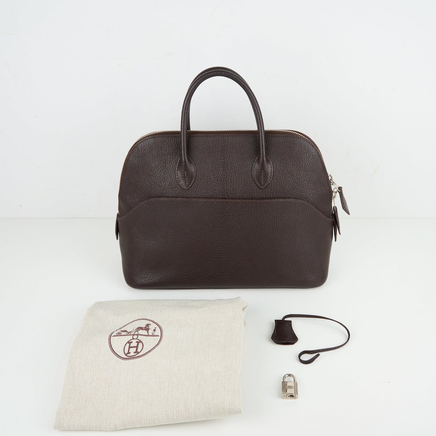 Hermes|Bolide 1923-30 Handbag Coromandel Cherve Ebene 2007