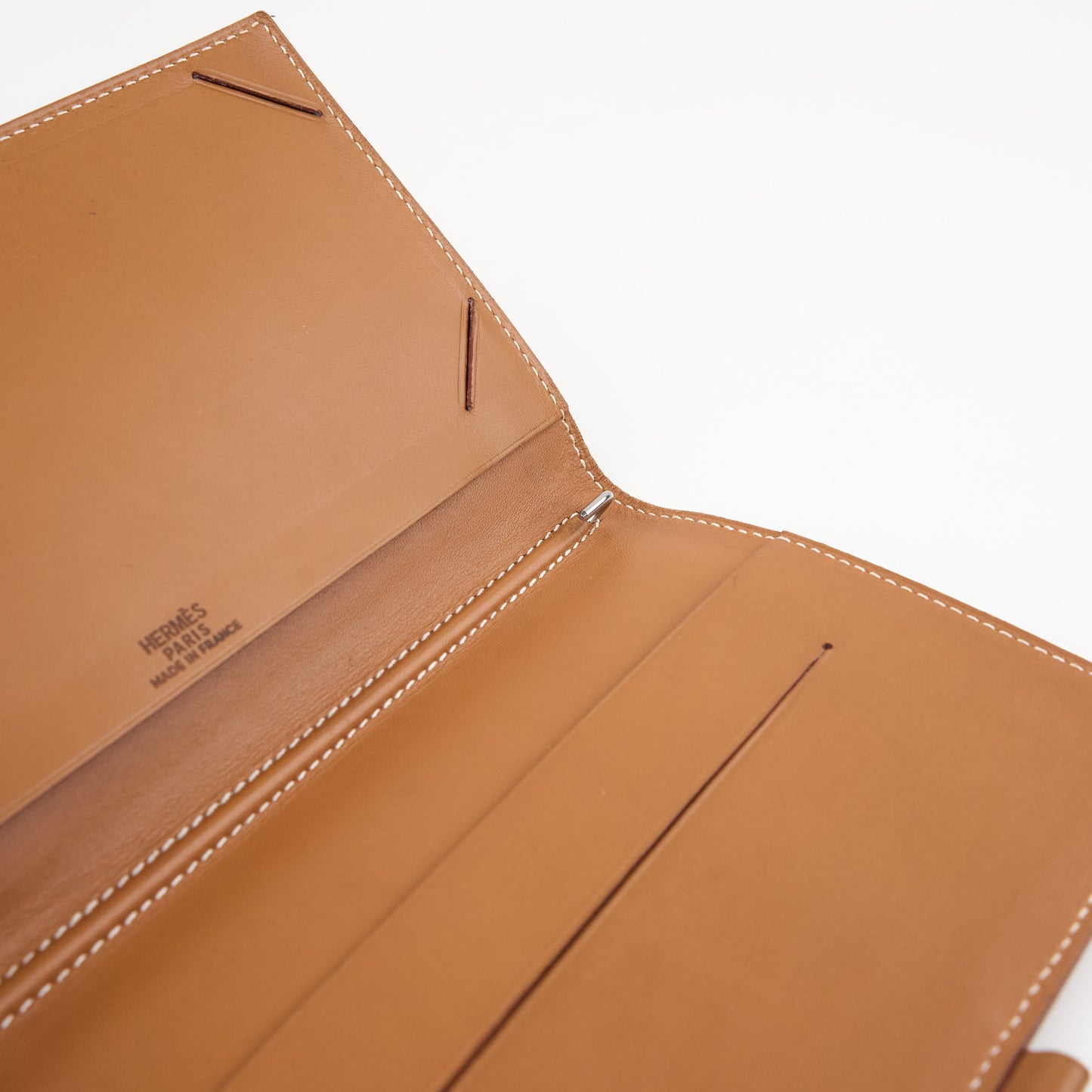 Hermes| Journal Case Passport Cover Chamonix Natural 1998