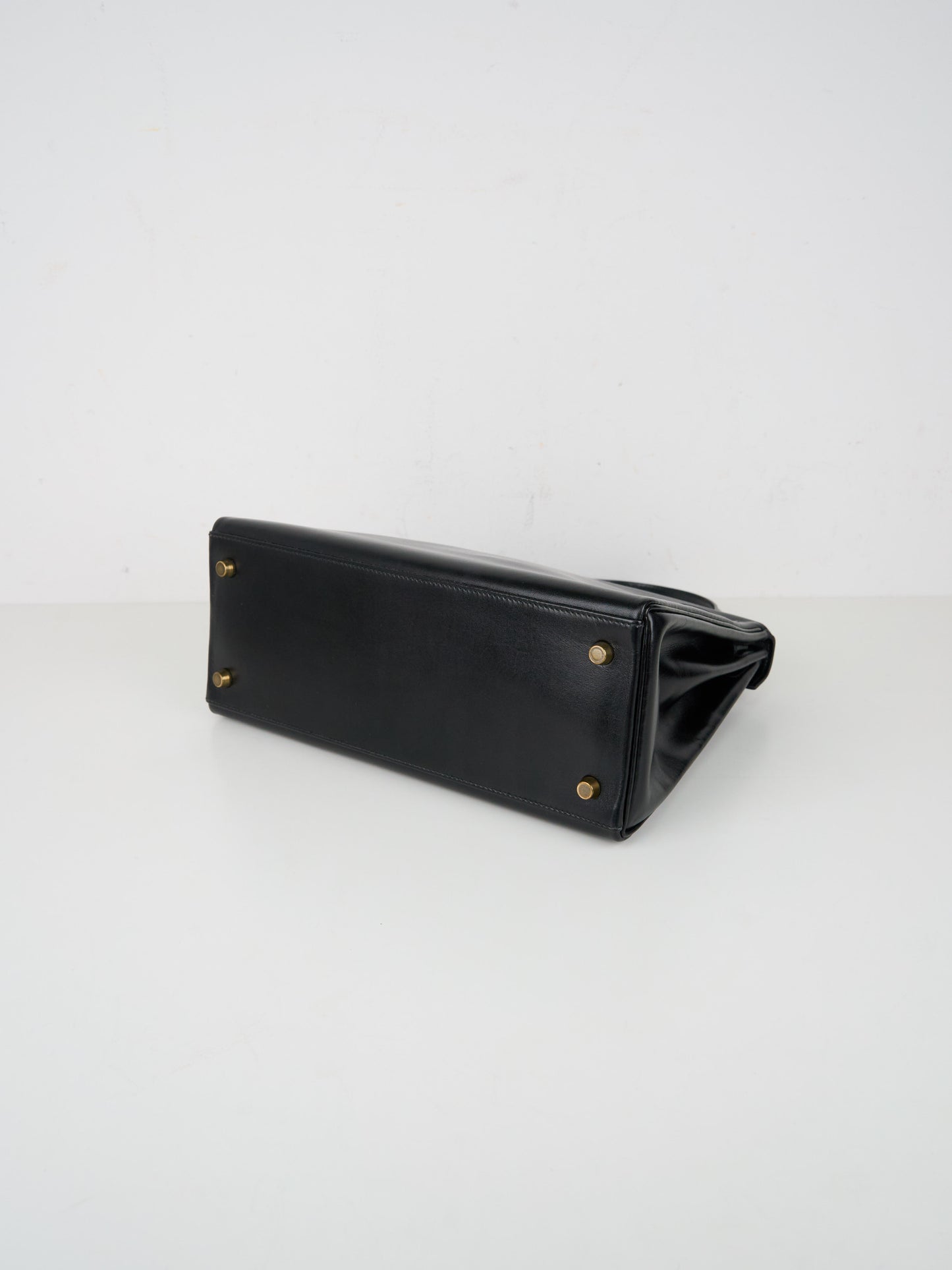 Hermes| Kelly28 Handbag Box calf 1992