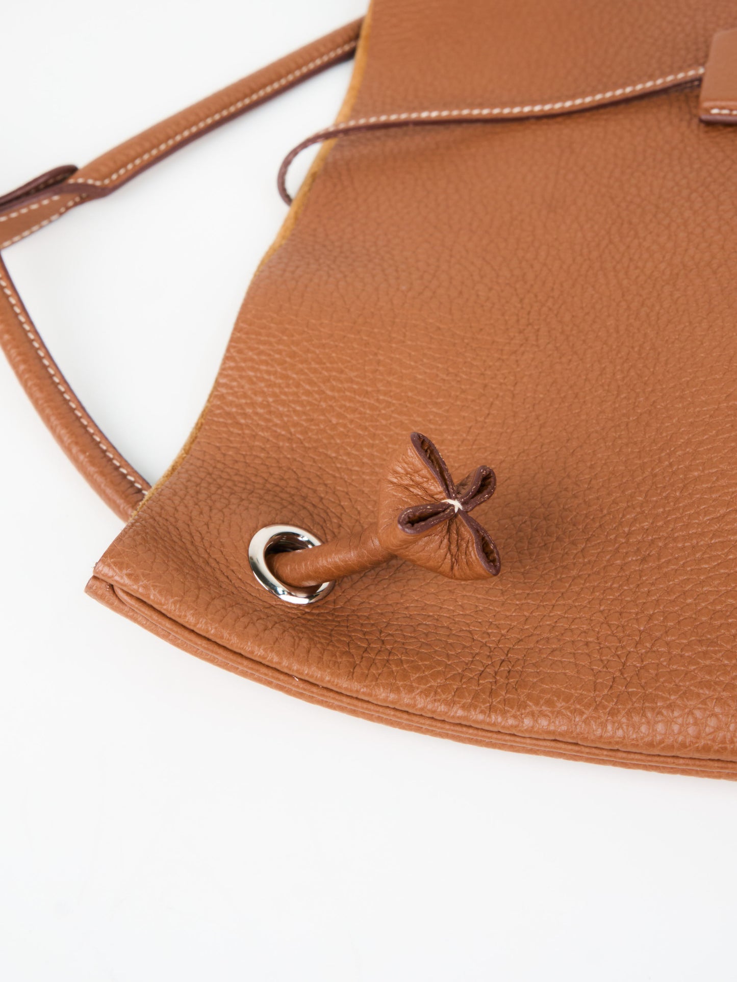 Hermes| Silky City shoulder bag Gold Togo 2020