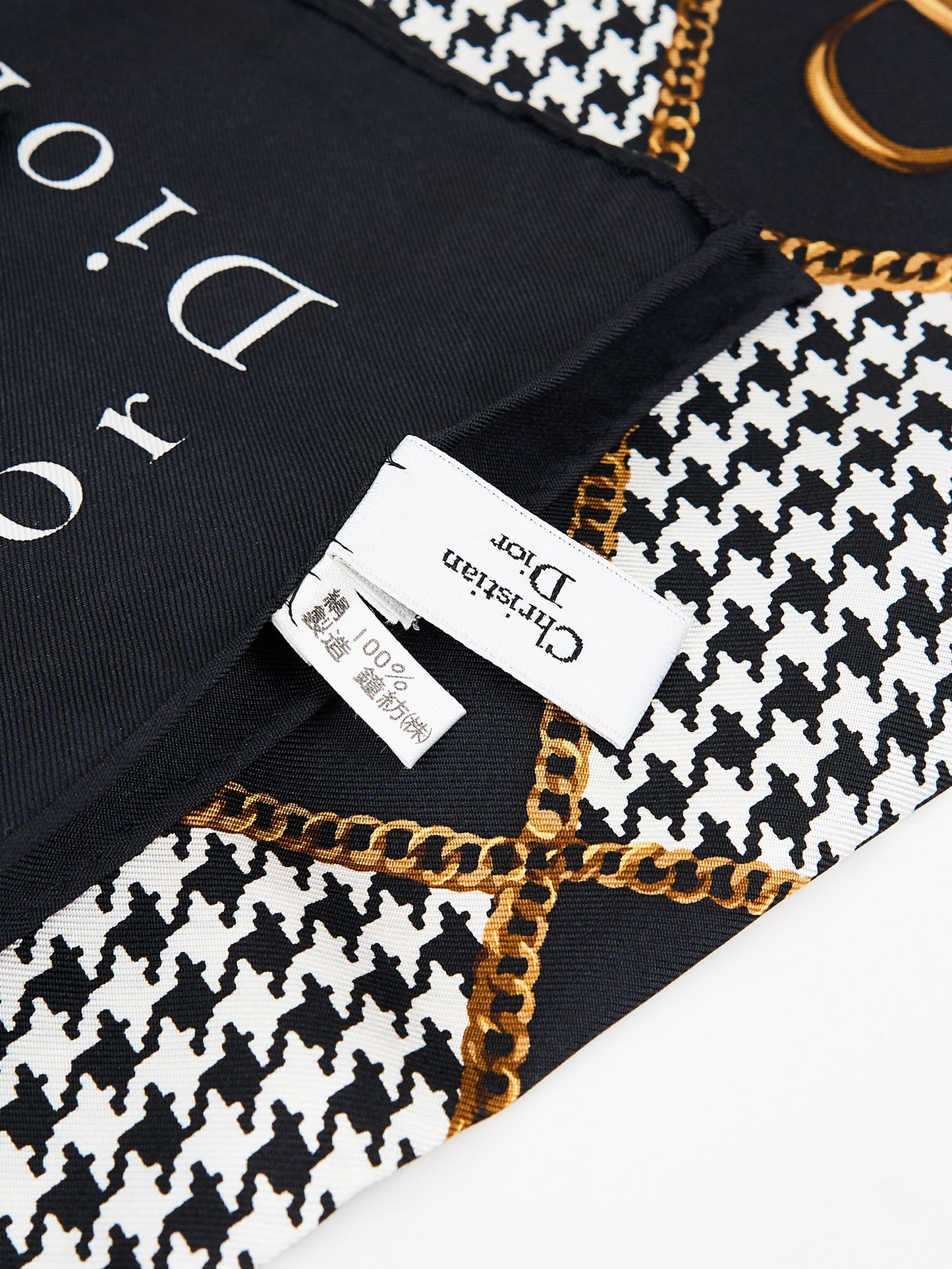 Christian Dior | Silk Scarf CD logo