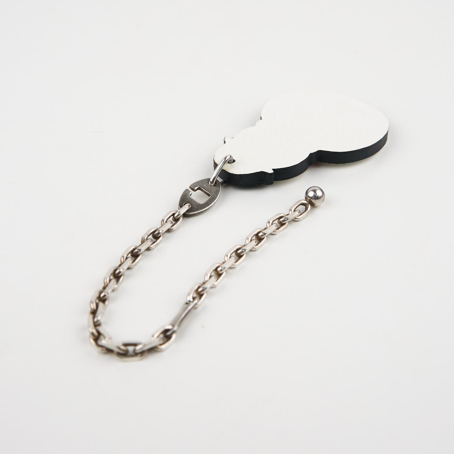 Hermes |S925 Chain Bag Charm Snowman