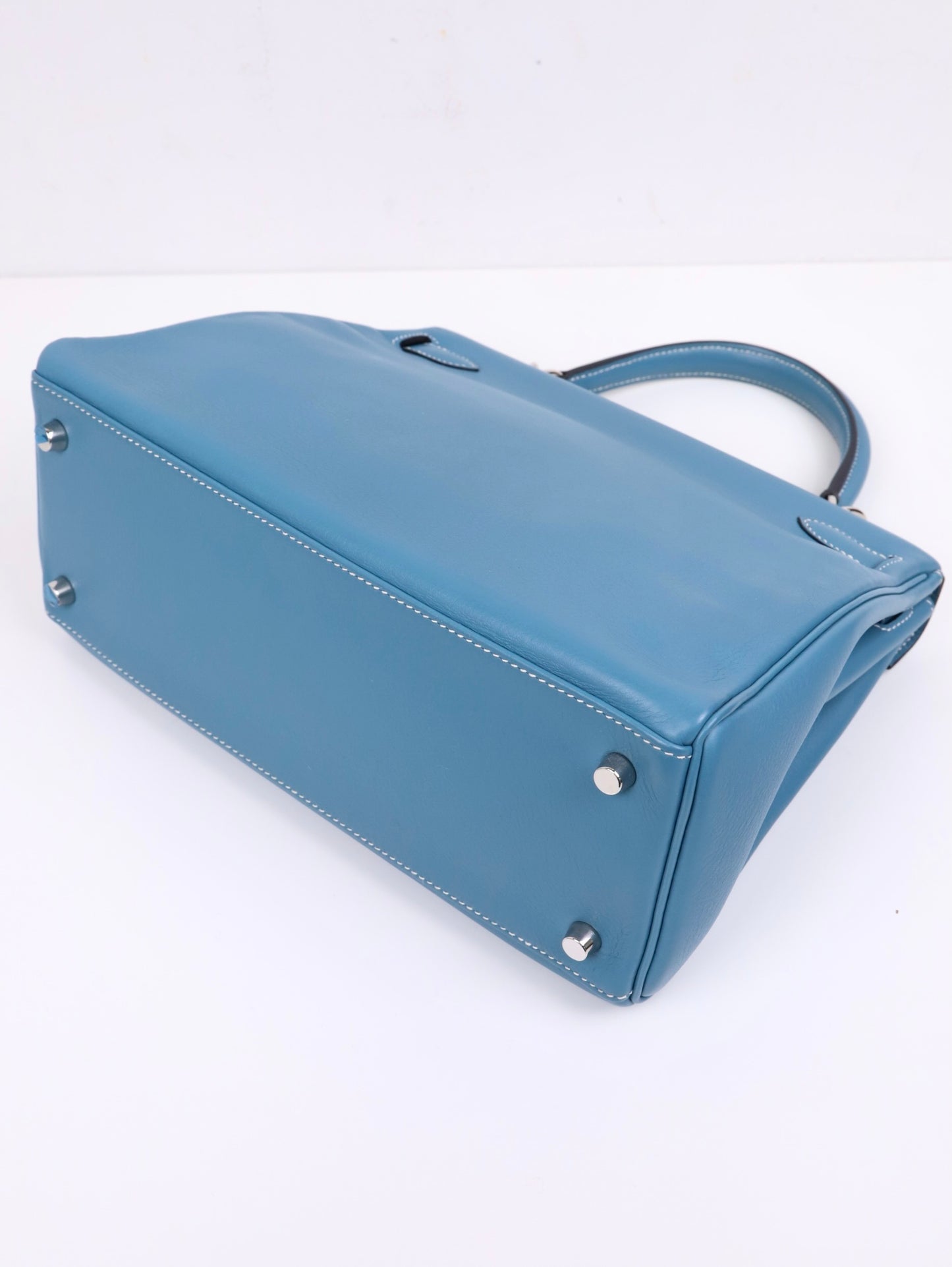 Hermes|Kelly 28 Swift 牛仔蓝 口J 2006