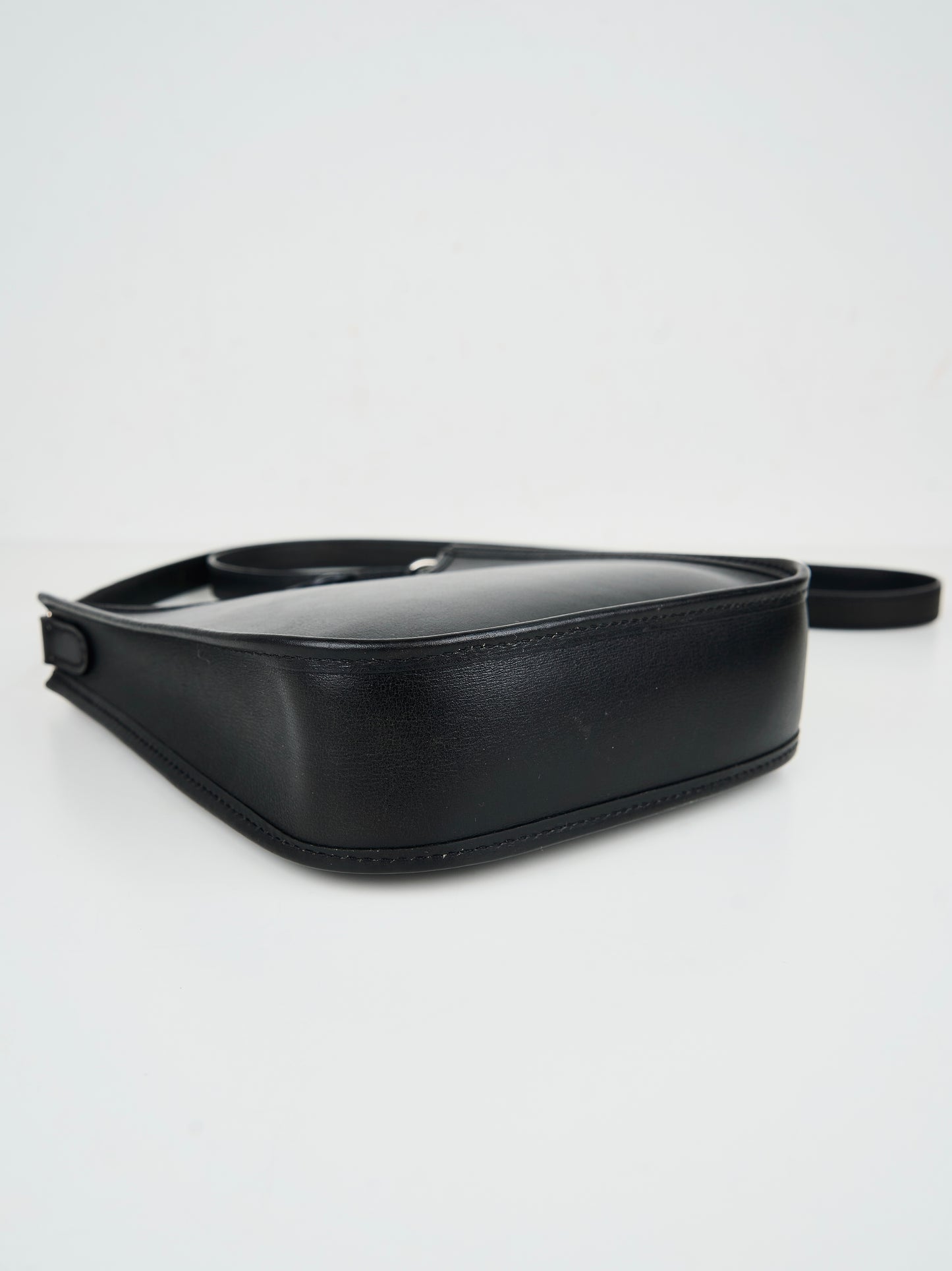 Hermes |Evelyne Mini Black Box Calf Shoulder bag 2002