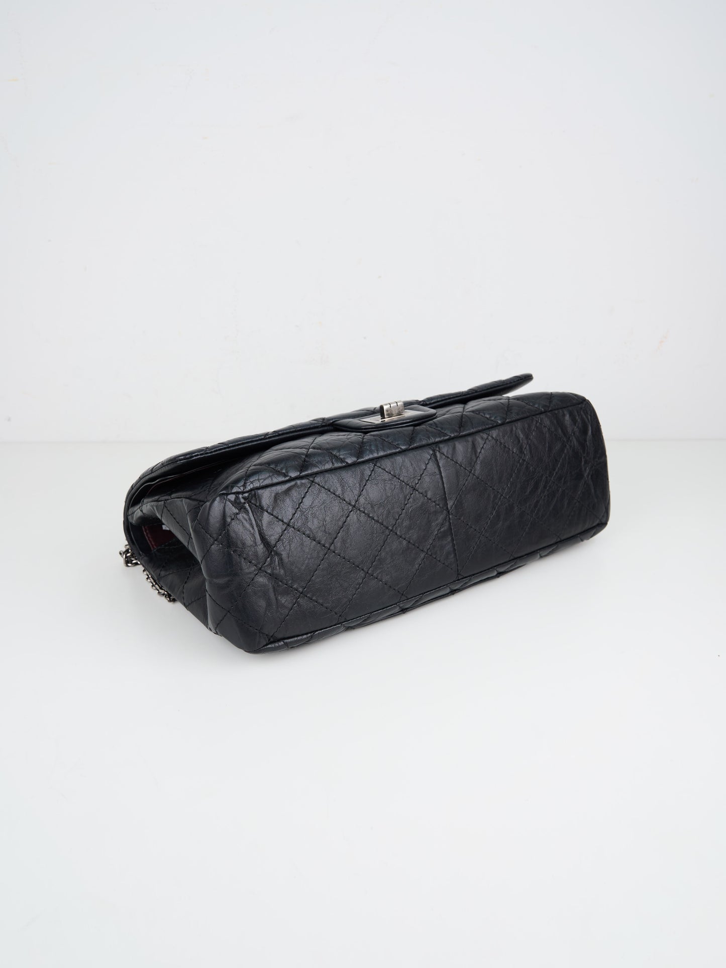 Chanel |2.55 Chain Shoulder Bag Black 20xxxxxx