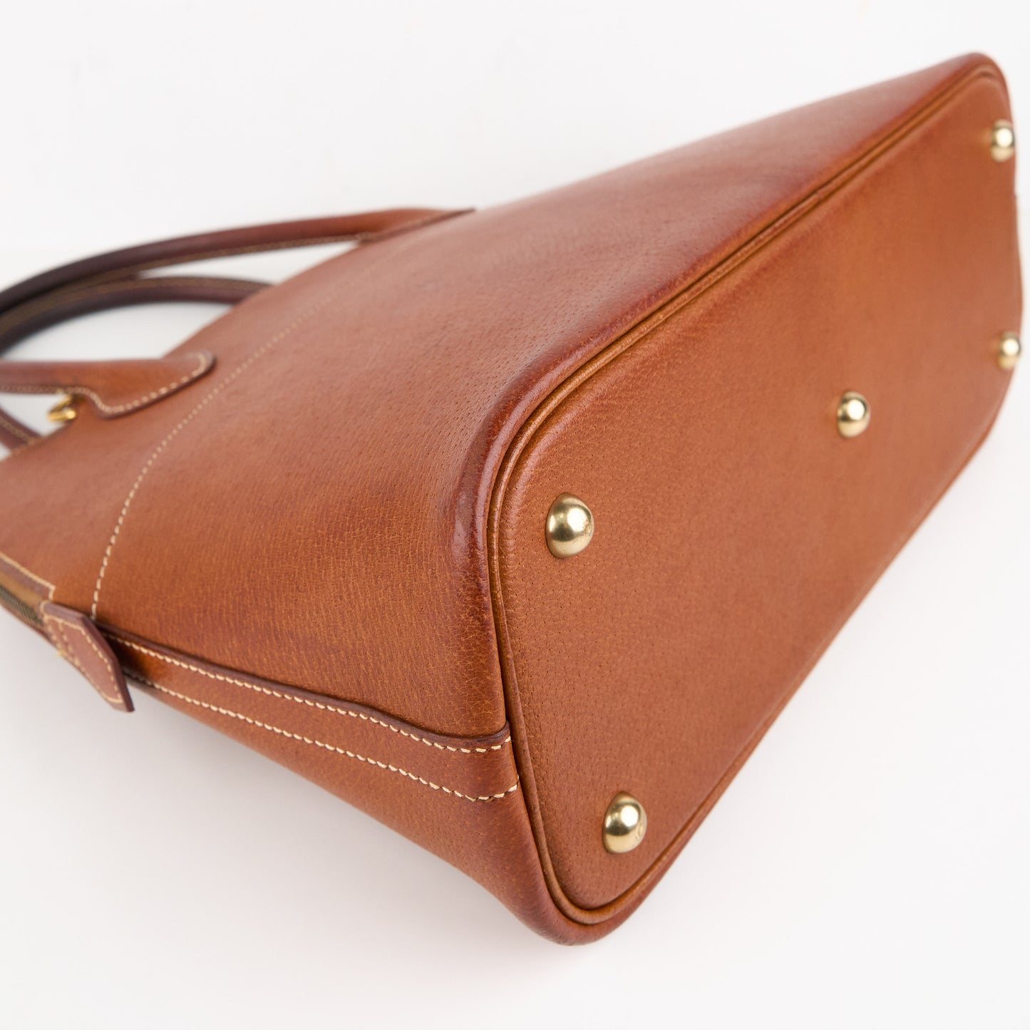 Hermes|Bolide 31 2-way Handbag Pig Skin Peau De Porc Toffee 2001