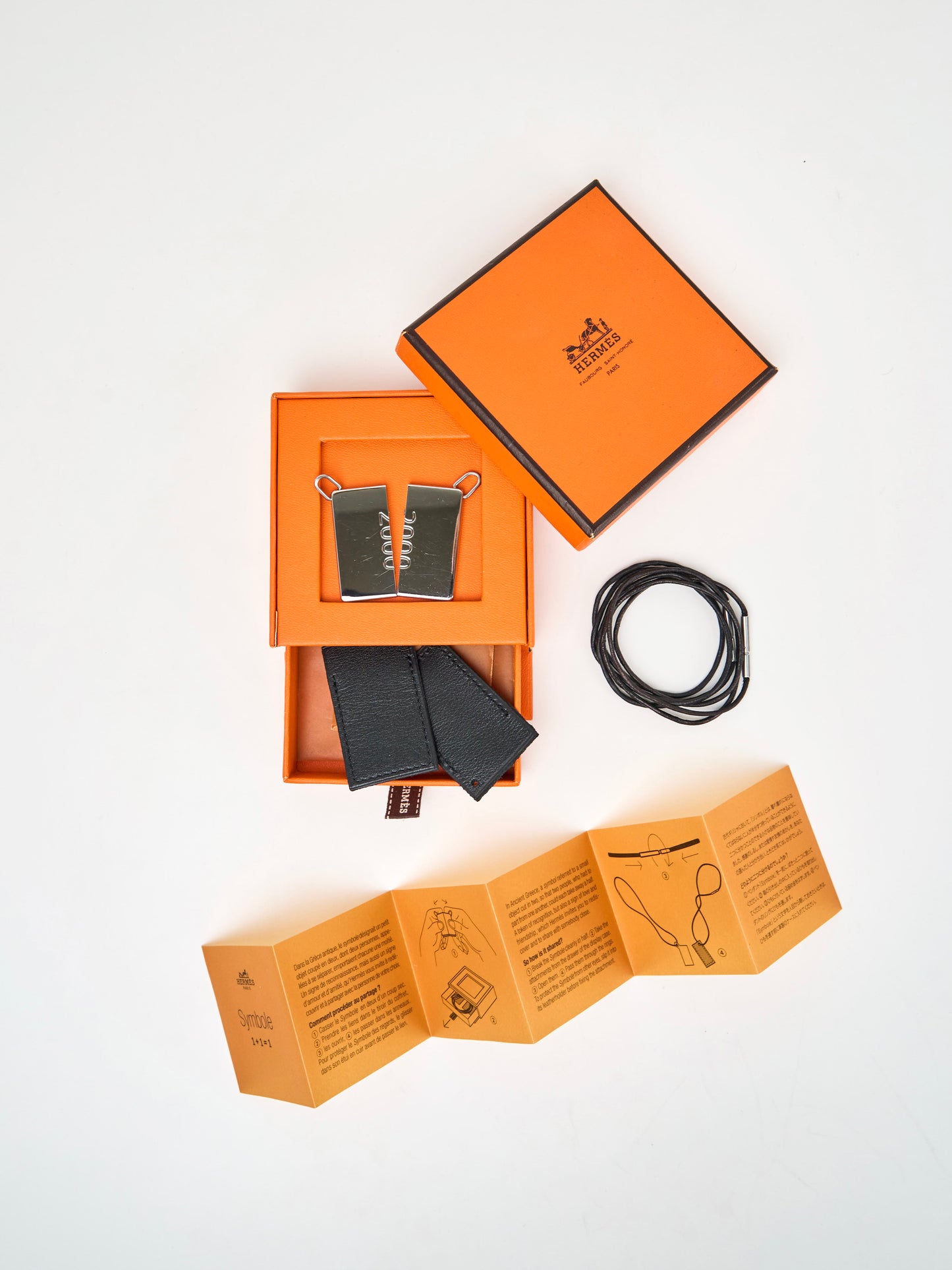 Hermes | 1+1=1 series 2000 pair Necklace