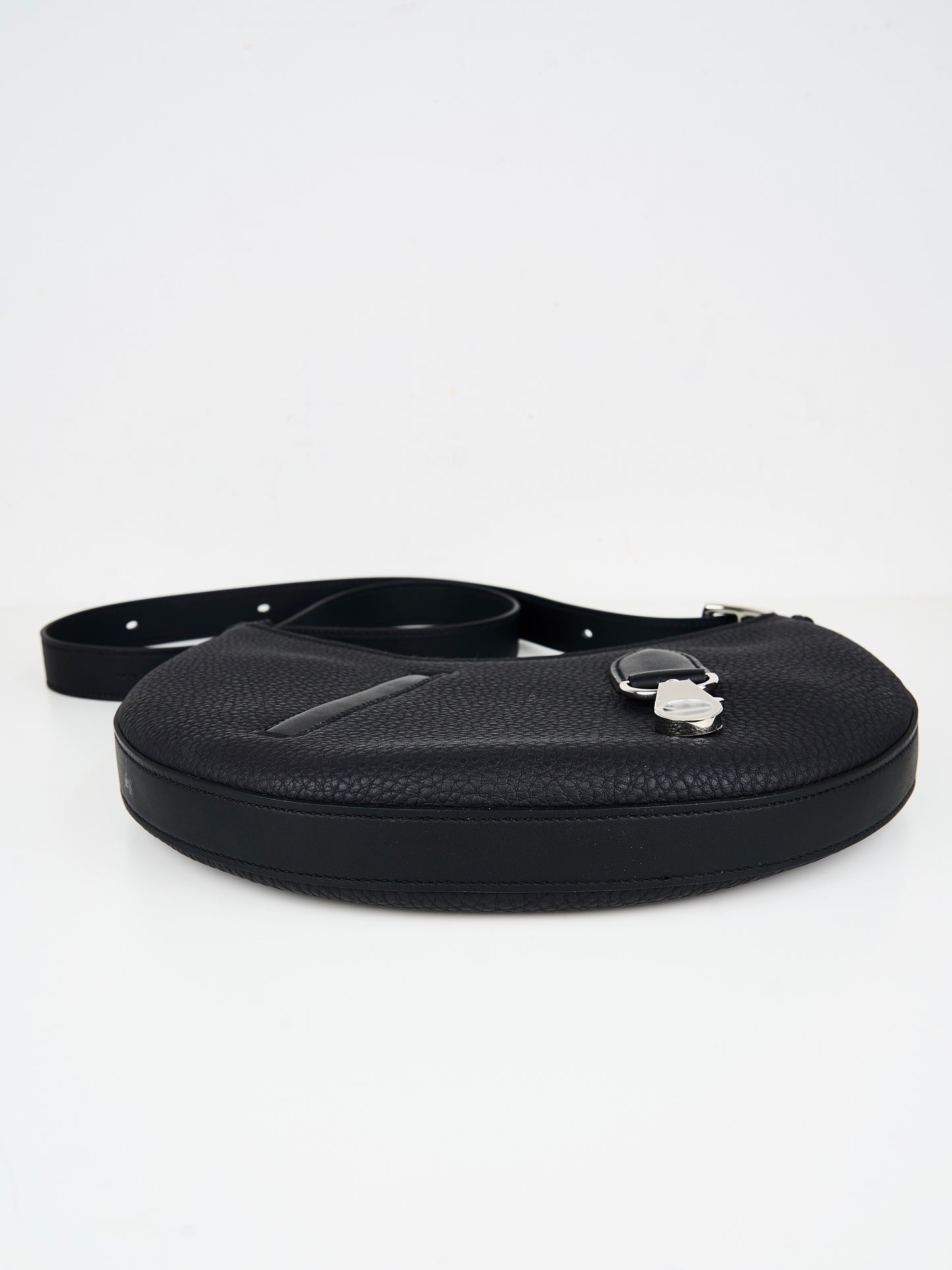 Hermes| P'tit Arcon Bag Black Togo and Swift Palladium Hardware