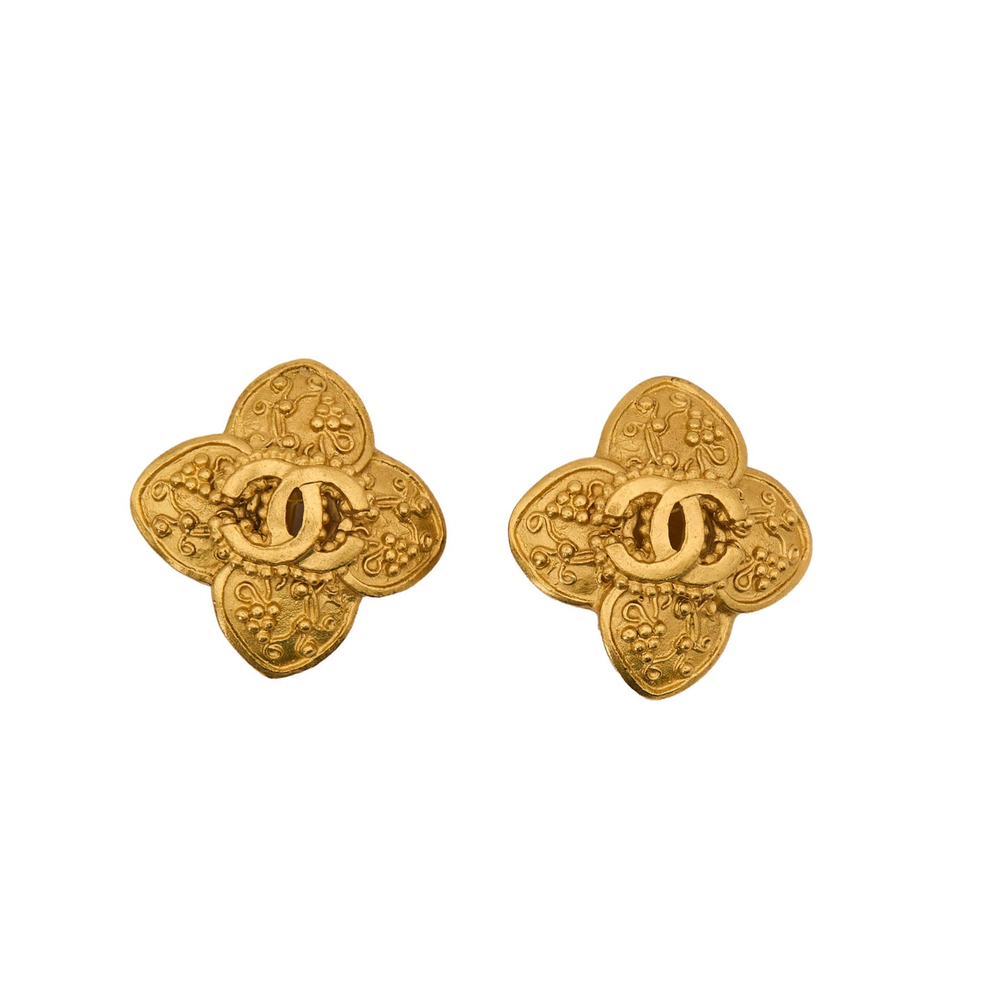 Chanel|Vintage Coco Mark Earring 96A