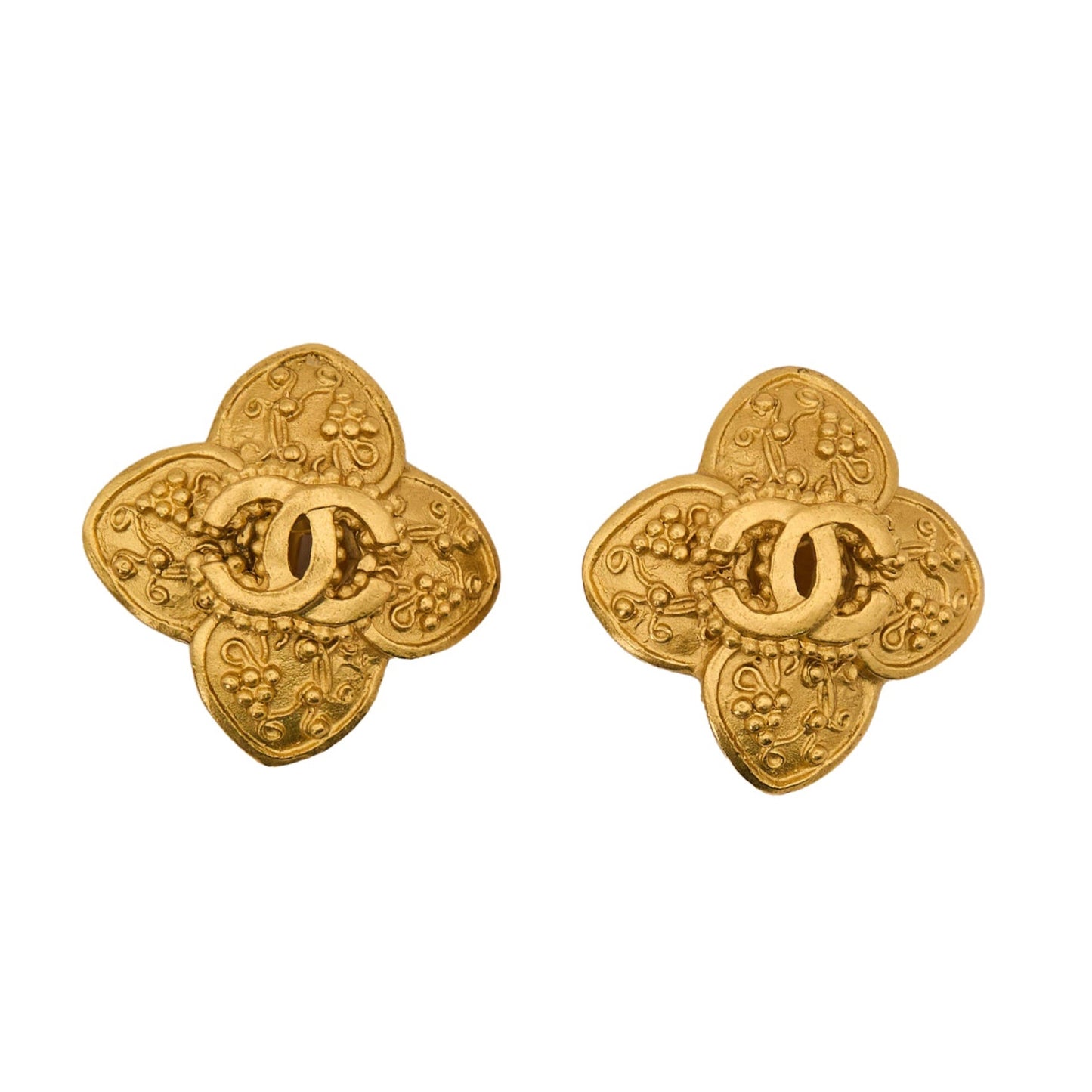 Chanel|Vintage Coco Mark Earring 96A
