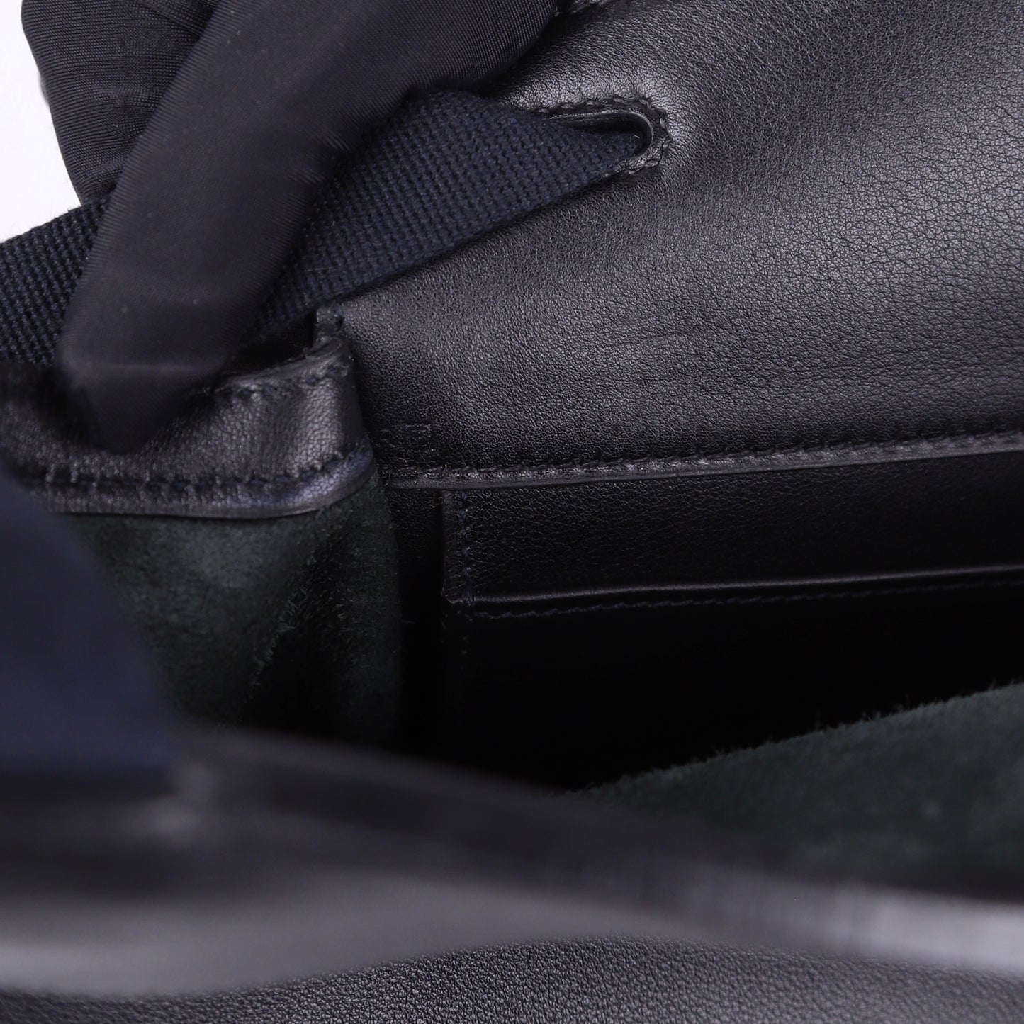 Hermes Sherpa PM Backpack in Gulliver Black 2001, year stamp square F