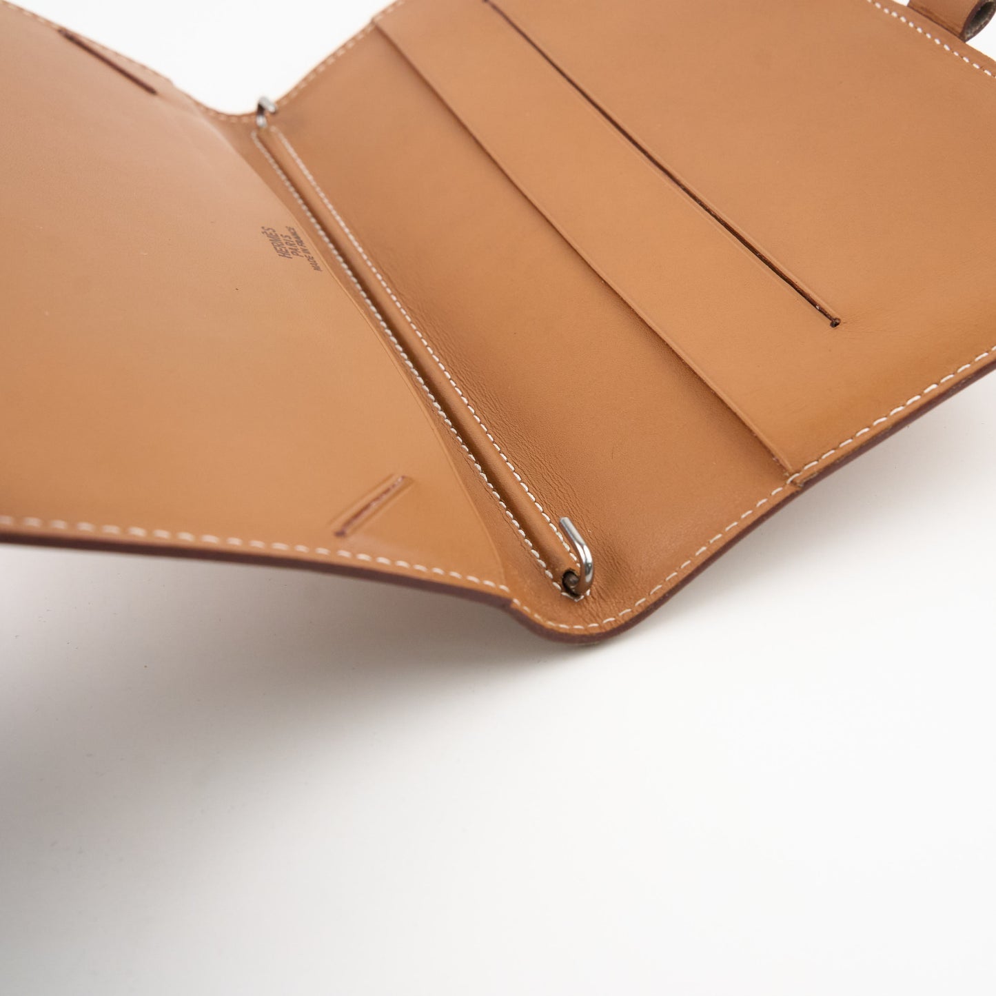 Hermes| Journal Case Passport Cover Chamonix Natural 1998