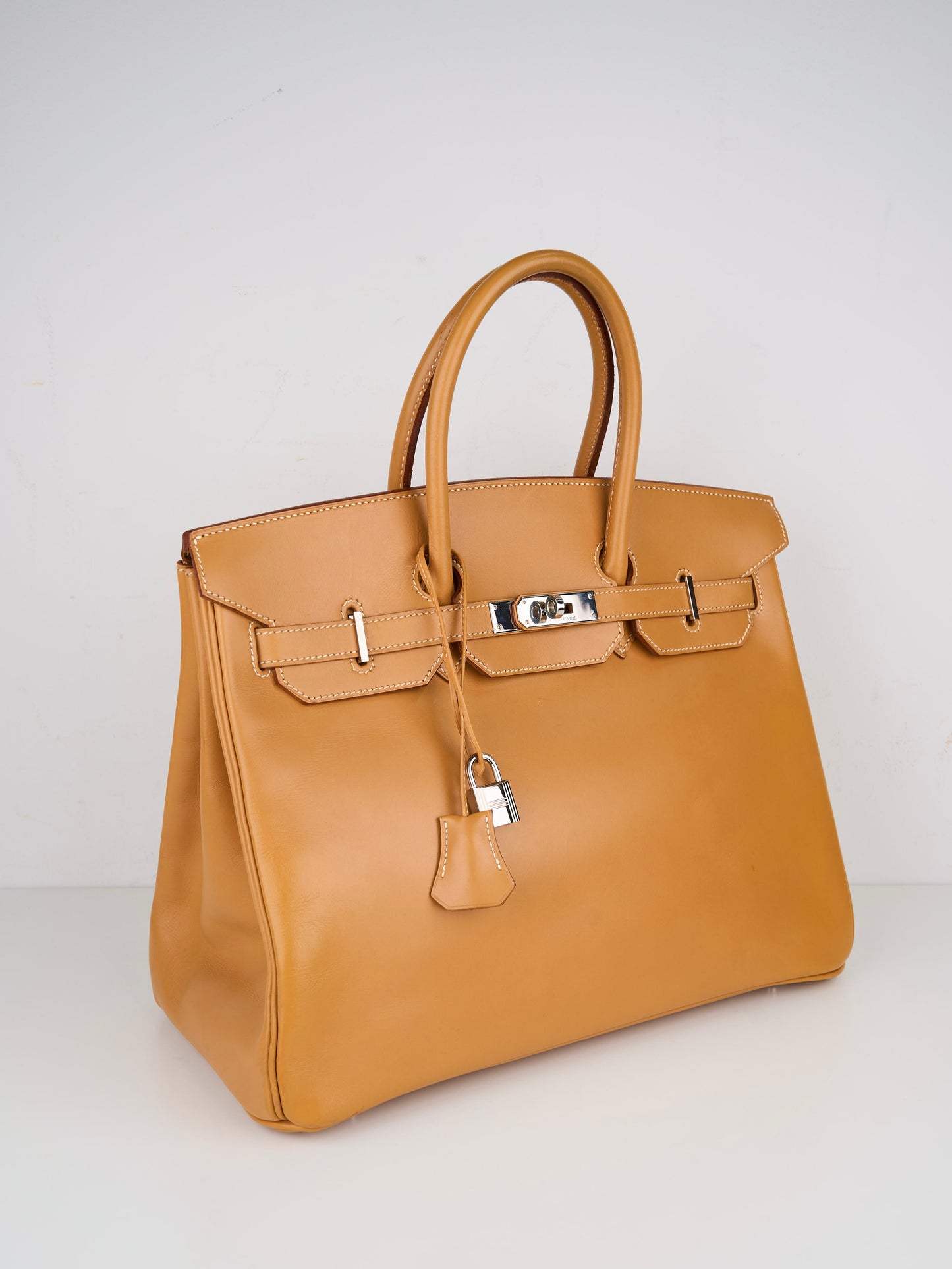 Hermes|Birkin 35 Handbag Vache Naturelle Natural Sable