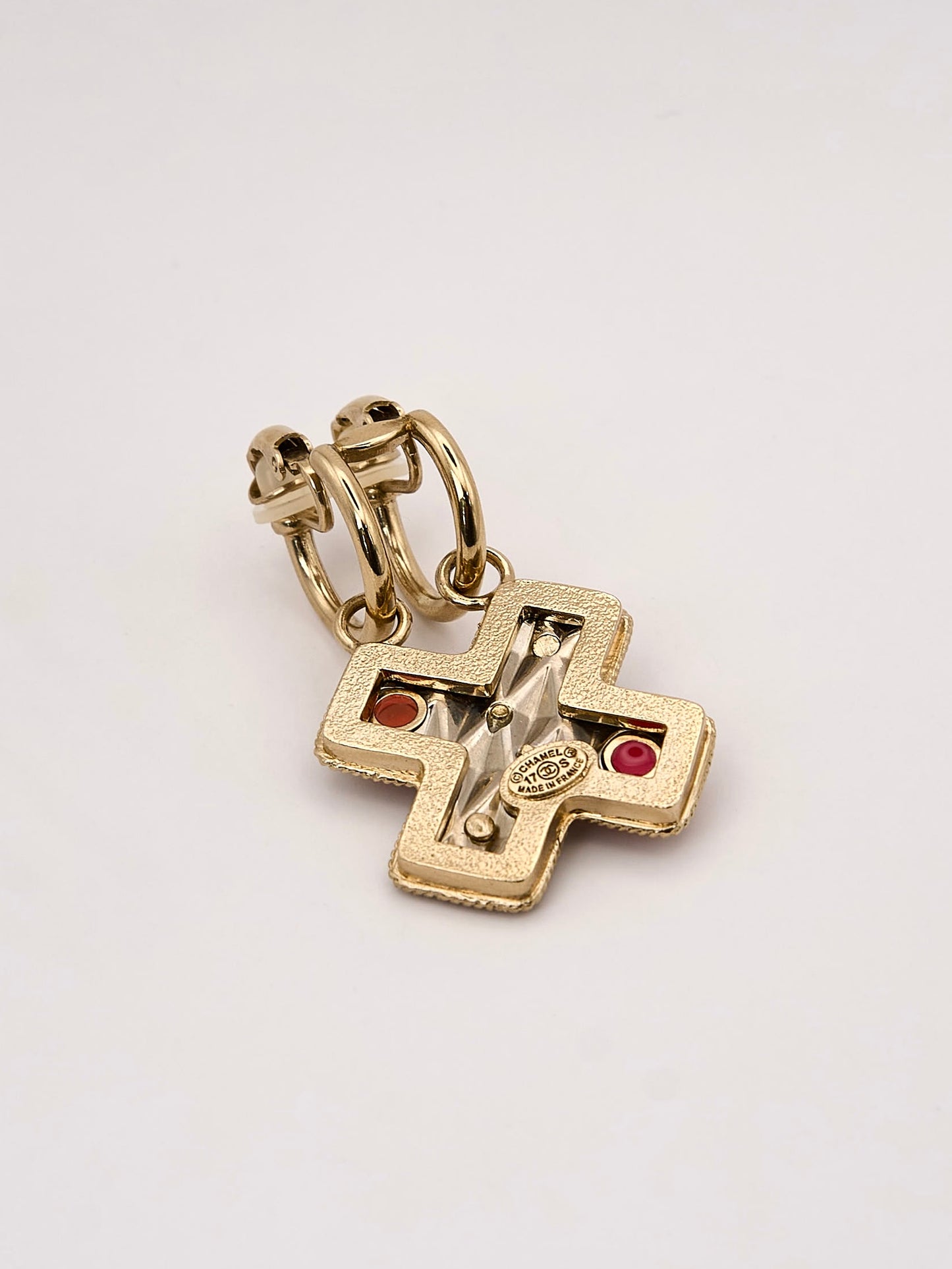 Chanel| Coco Mark Cross Earring 17S