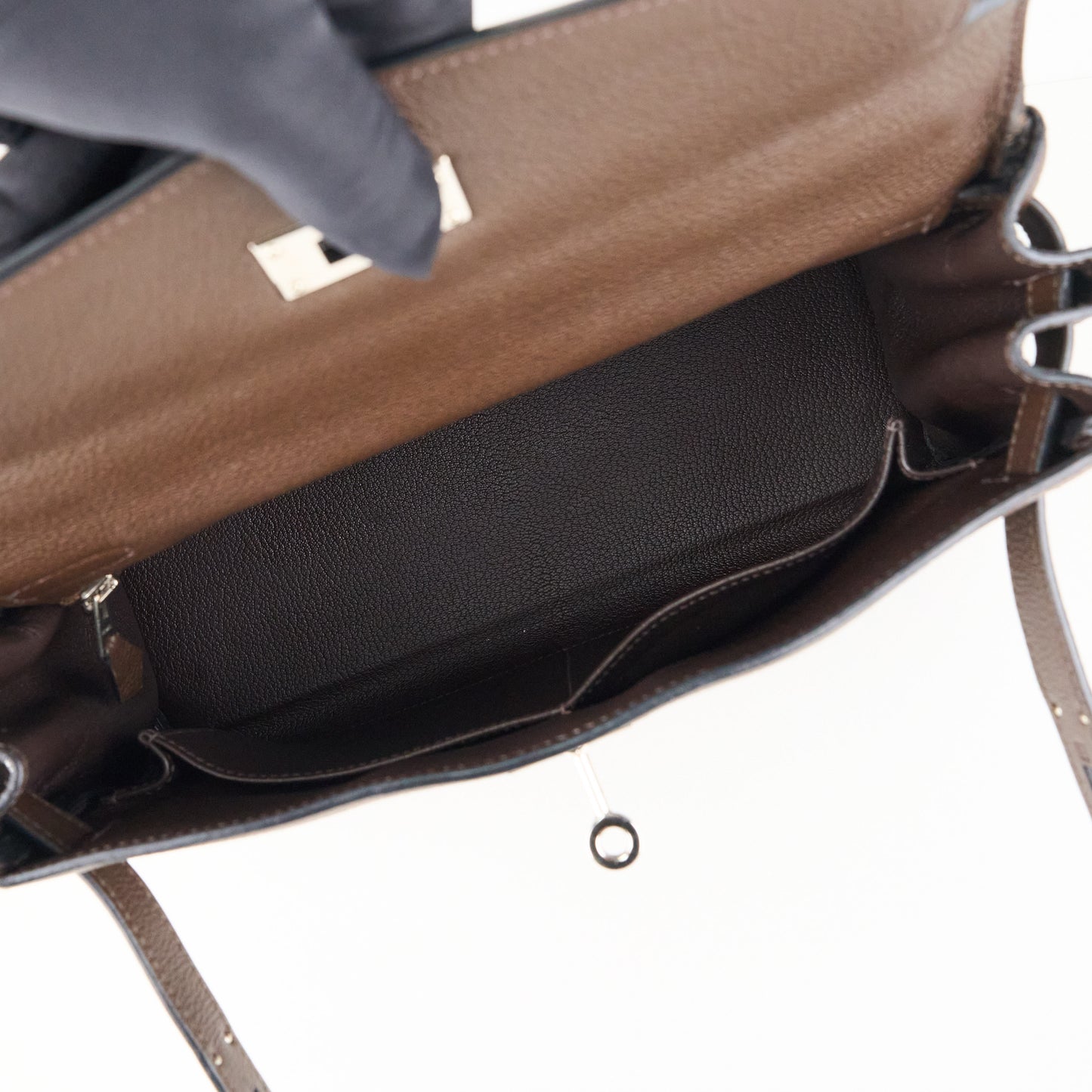 Hermes| Kelly 28 Handbag Togo Chocolate 2007