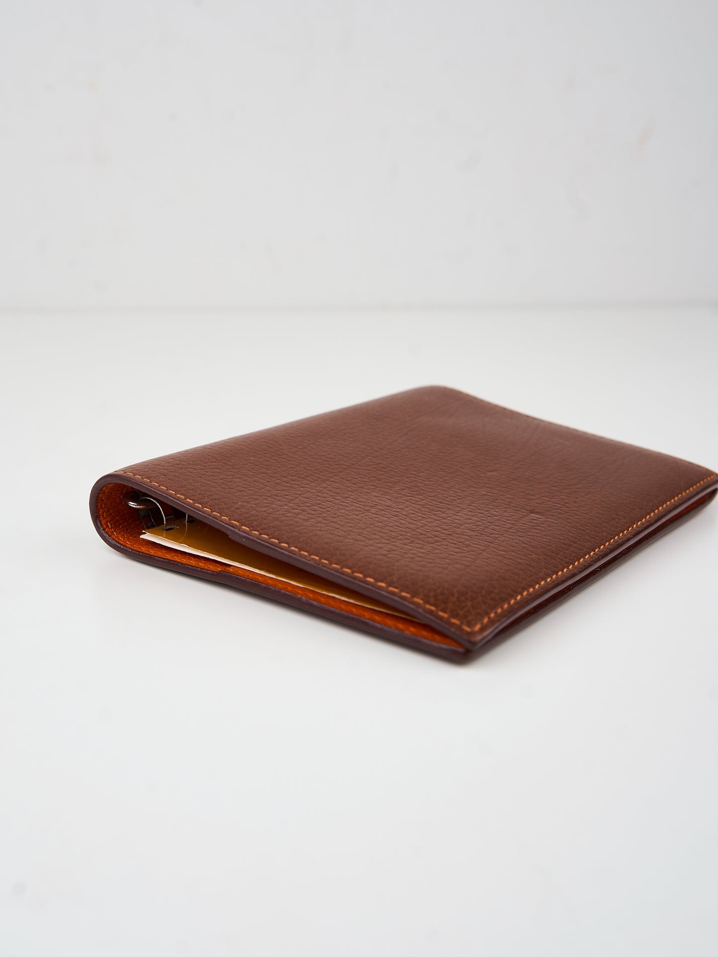 Hermes| Journal Case passport cover Havana/Orange 2007