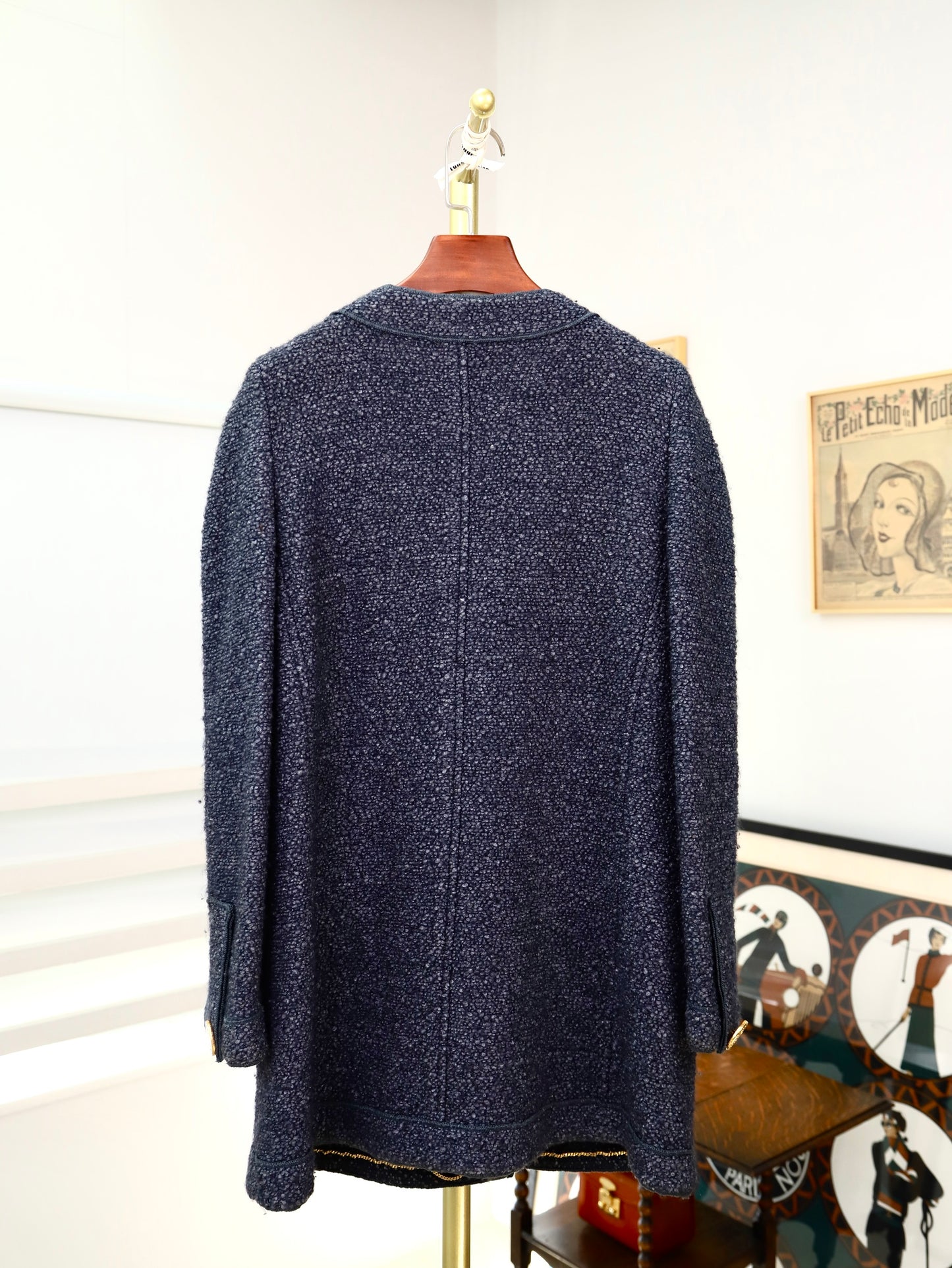Chanel | 1992 Vintage Tweed Jacket Grey