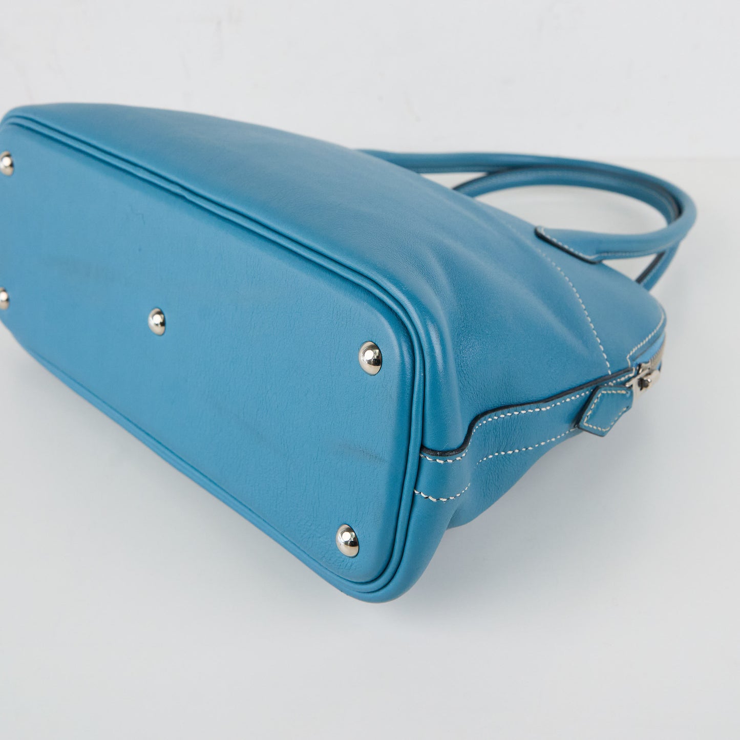 Hermes | Bolide 27 Handbag Blue Jean Swift 2008