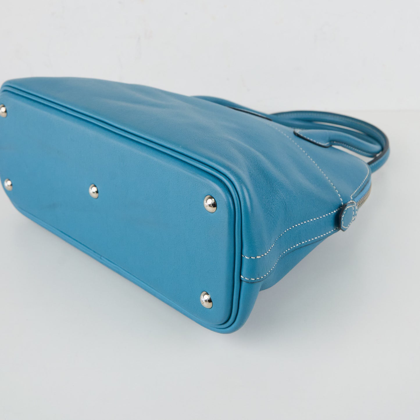 Hermes | Bolide 27 Handbag Blue Jean Swift 2008
