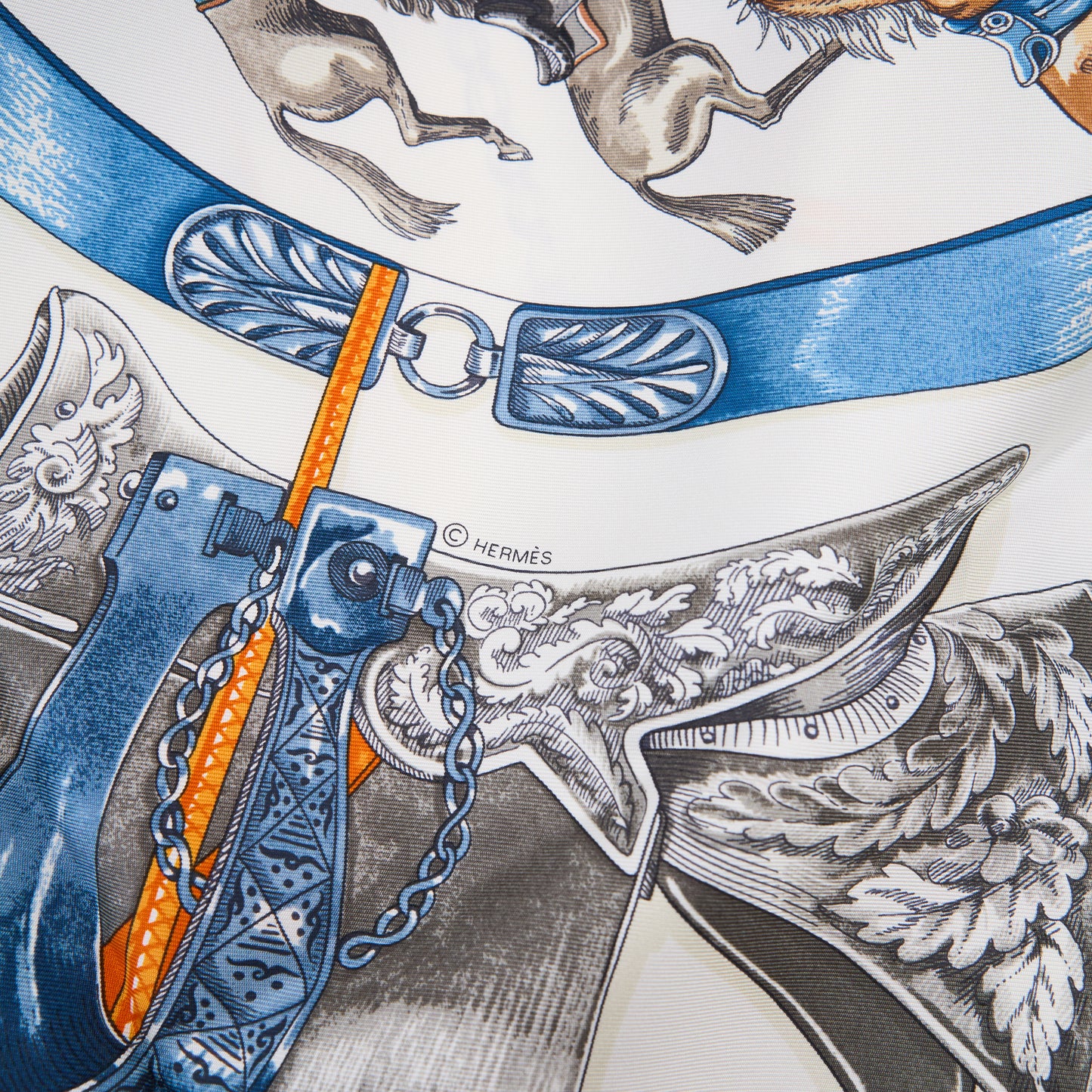Hermes | Silk Scarf Carre 90 Cavalcades