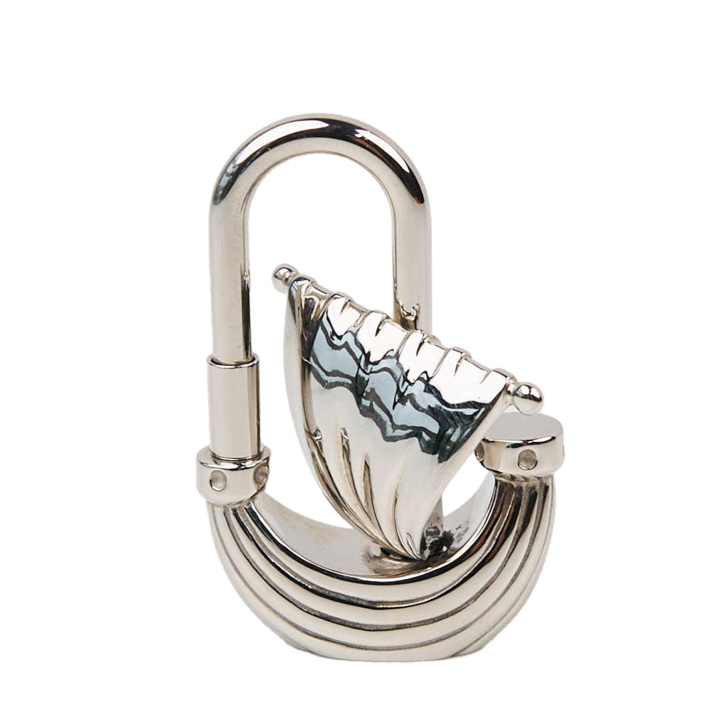 Hermes| Palladium Plated L'Air De Paris Cadena Lock 2006