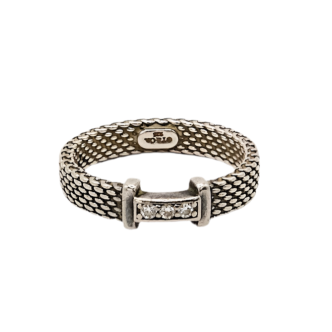Tiffany| S925 Diamond Ring Somerset #12